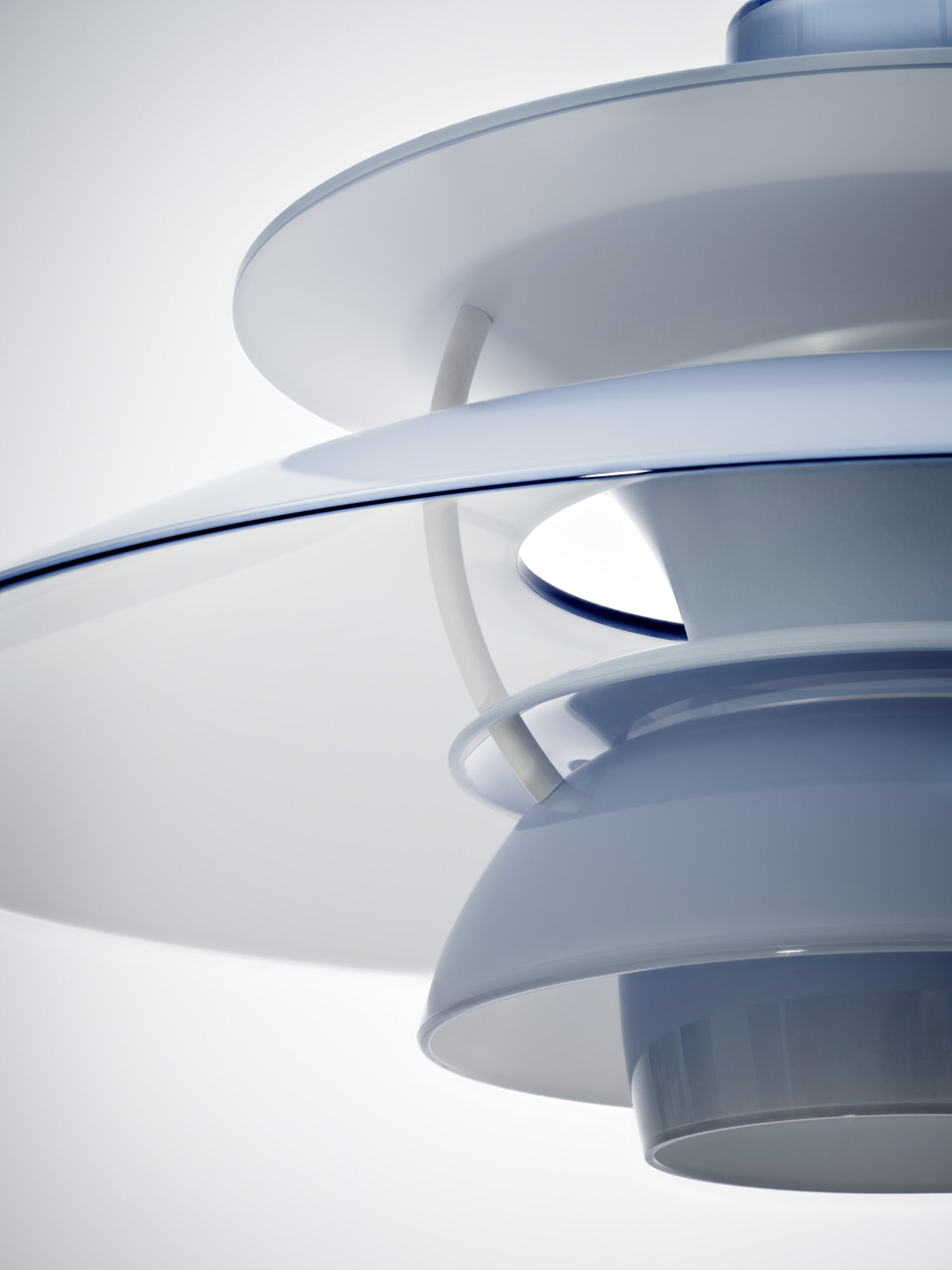 Hanging lamp PH 5 OPAL blue