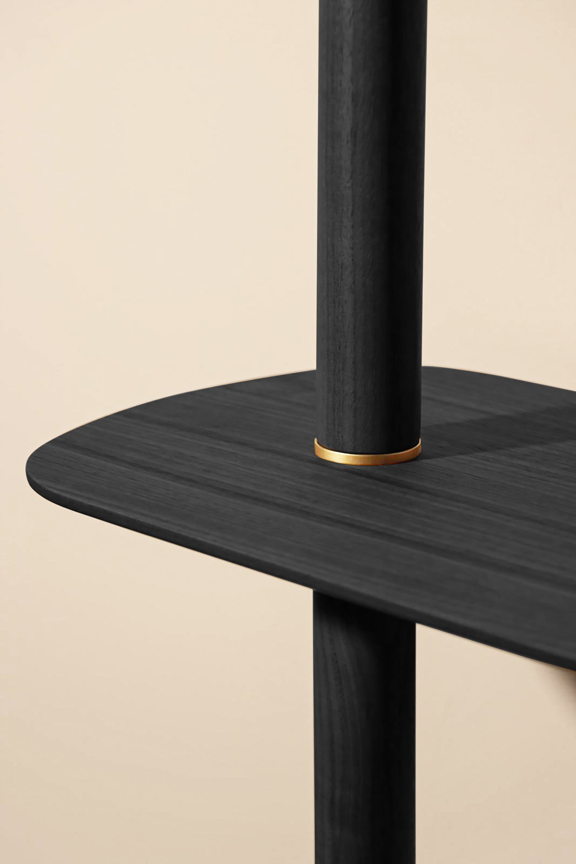 AXIS 2 Wall Shelf Black Ash Veneer