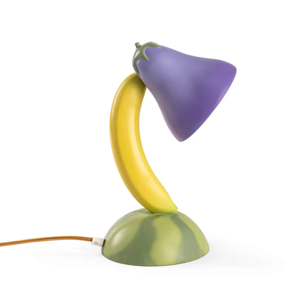 Vitamin -Tischlampe - Aubergine