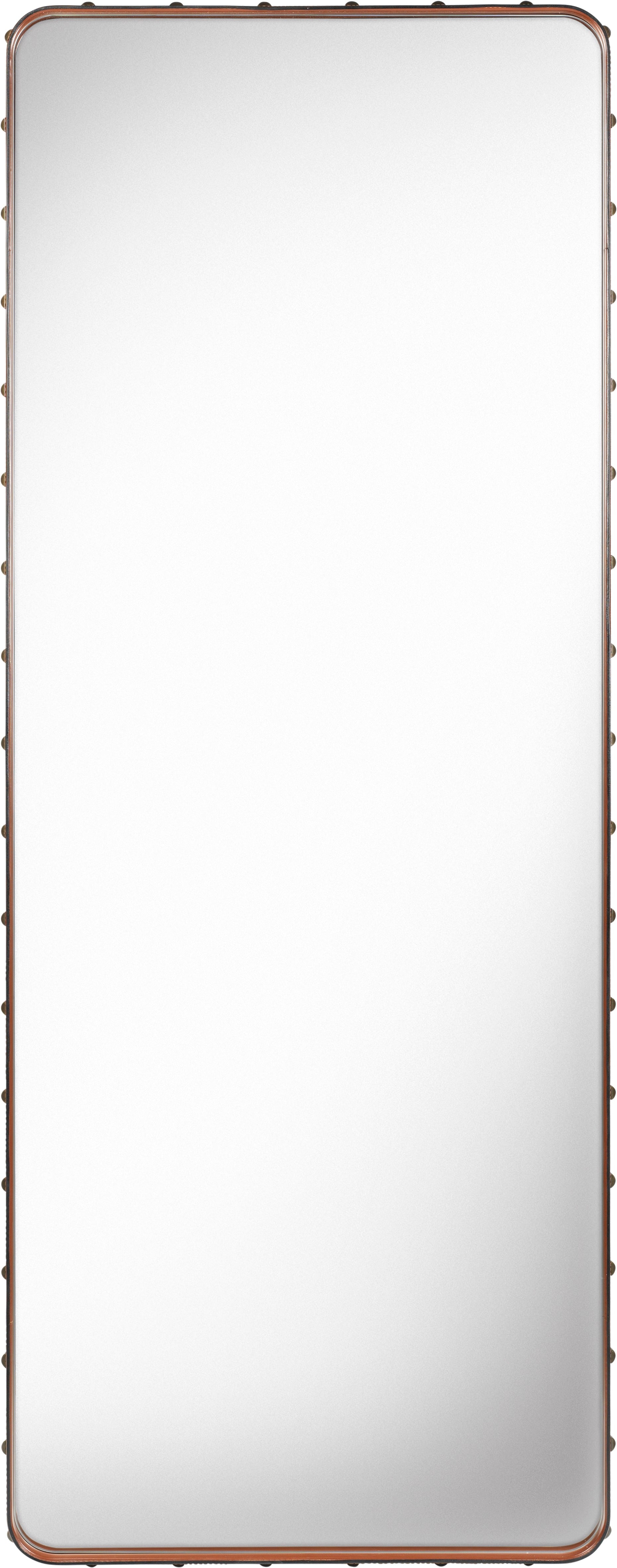 ADNET Mirror black leather