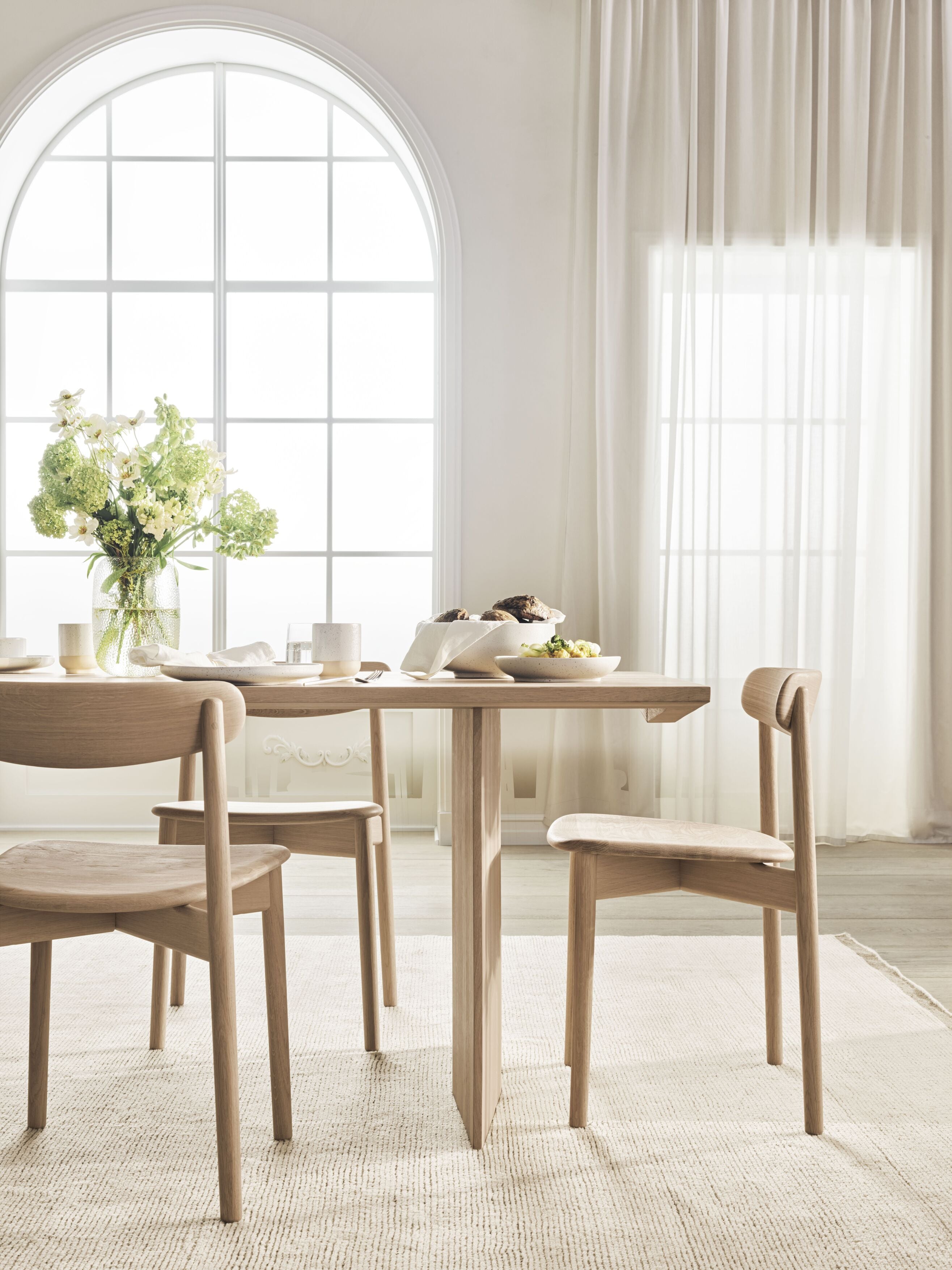 Vilde beige Teppich