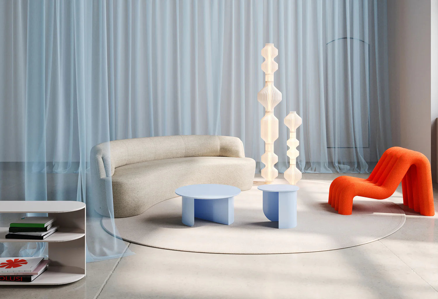 PLATEAU Salmon Coffee Table