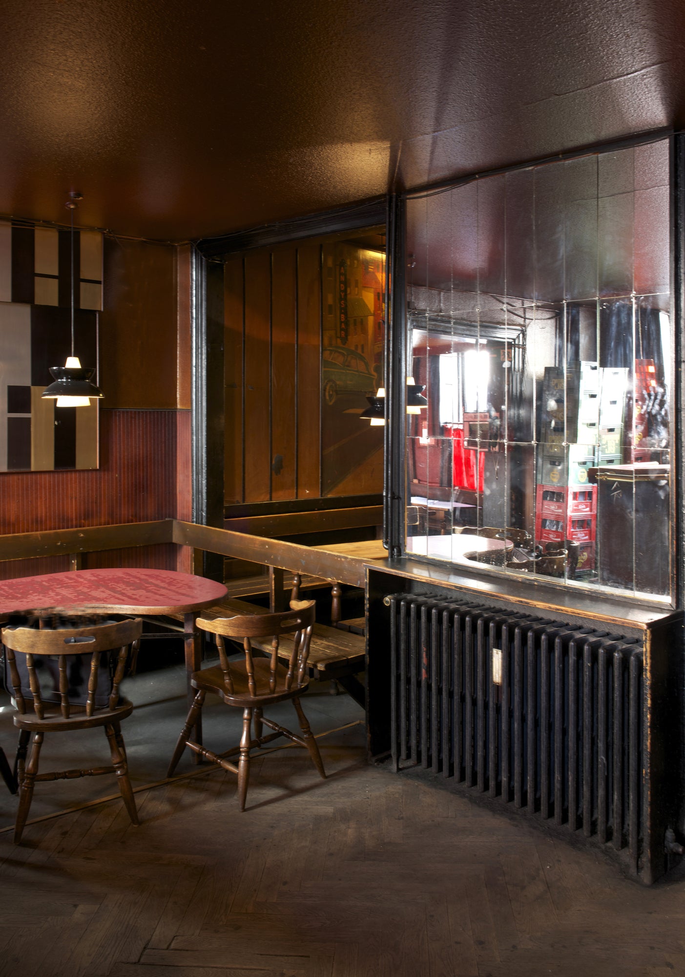 Pendelleuchte DOO-WOP weiß mit dunkelgrauem Finish