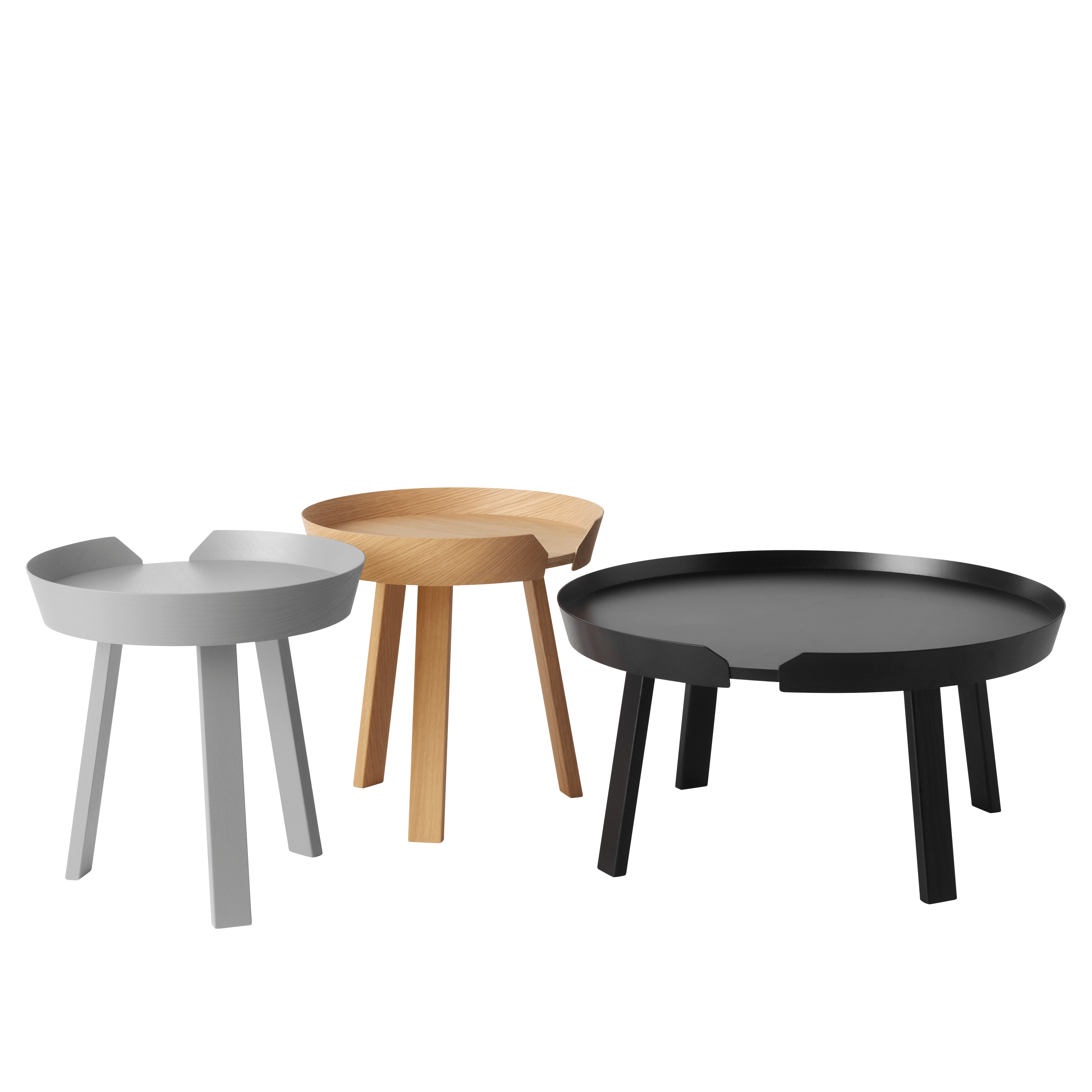 AROUND black coffee table