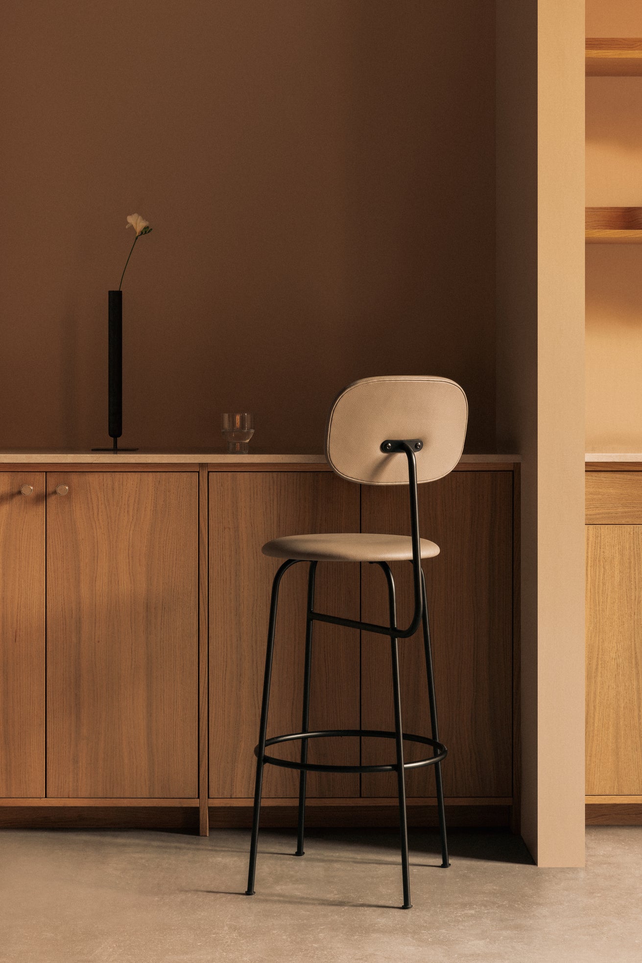 Hocker mit Polsterung AFTEROOM PLUS senfgelb