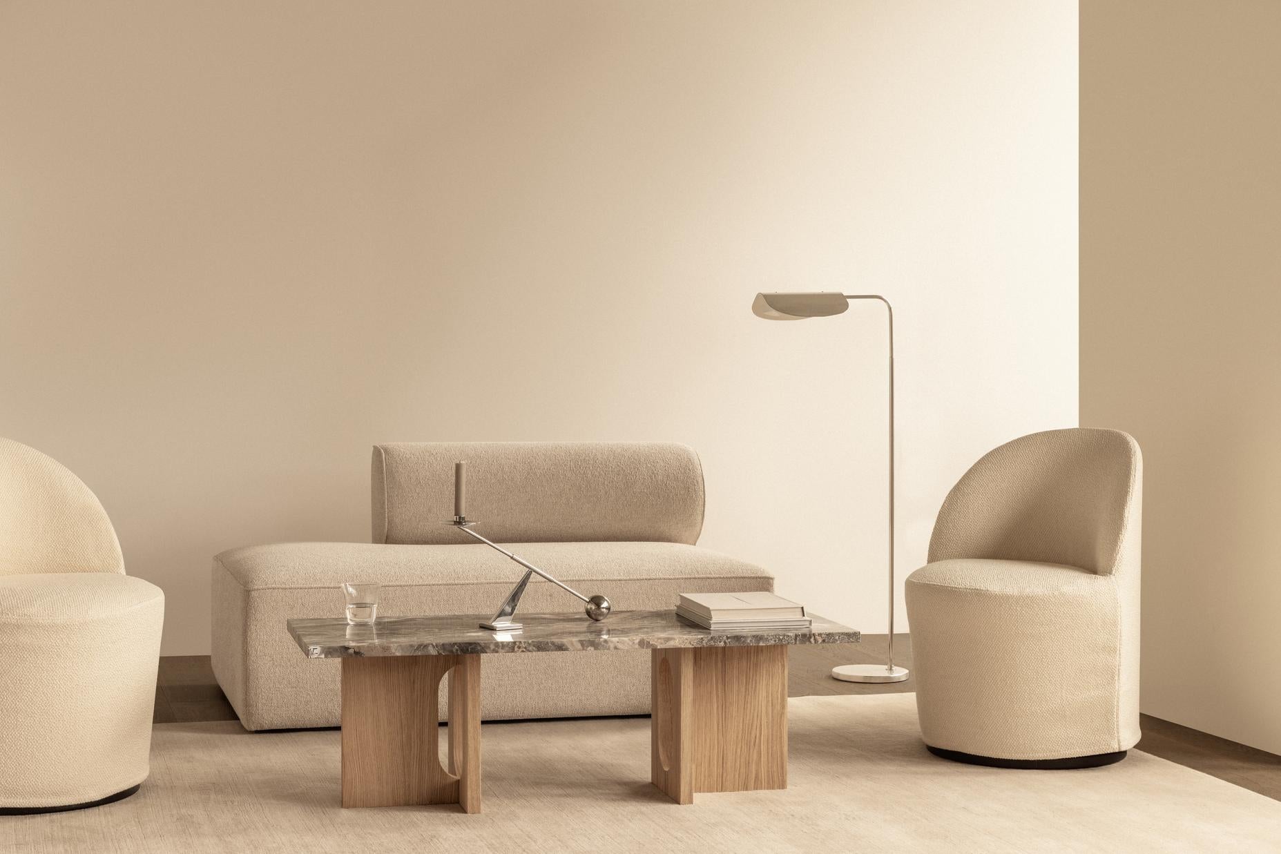 Świecznik INTERCONNECT brązowany mosiądz