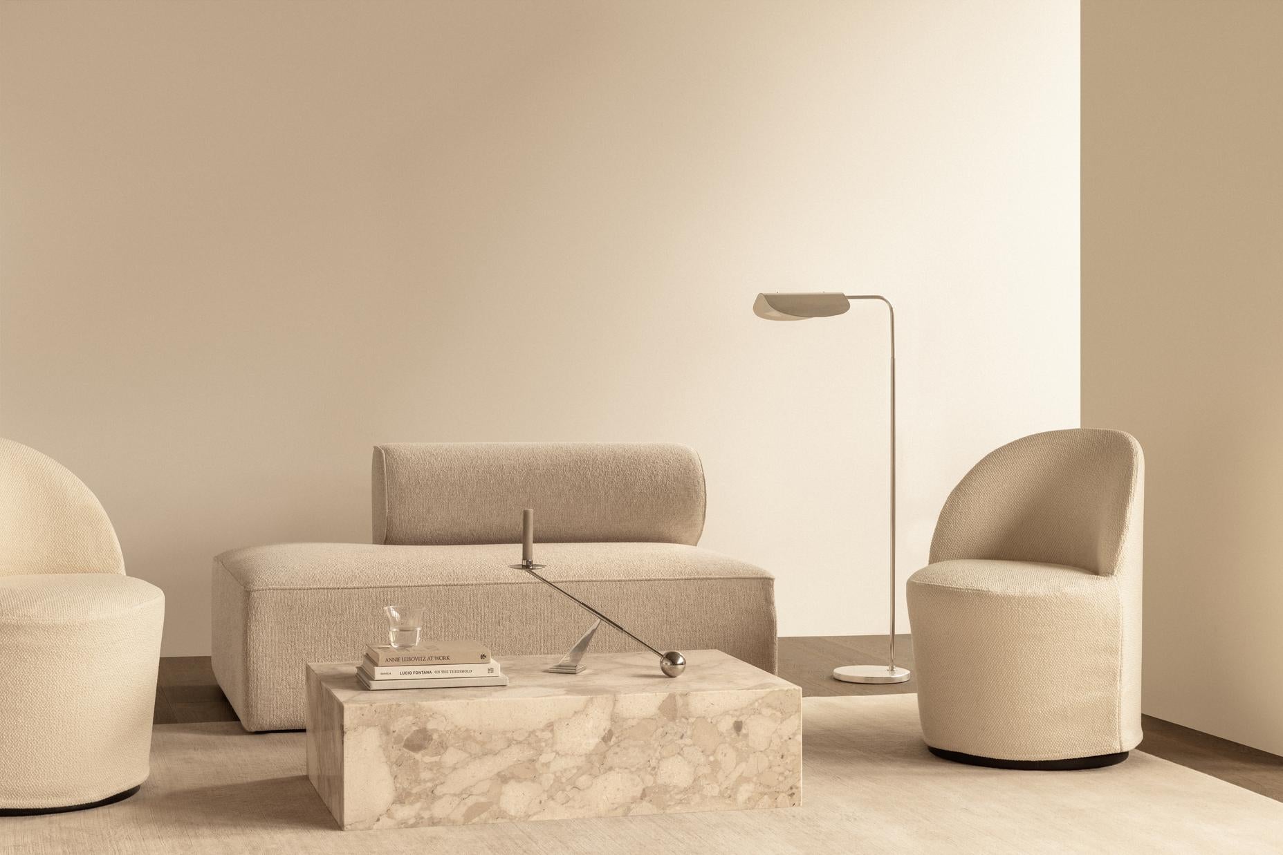 Świecznik INTERCONNECT brązowany mosiądz