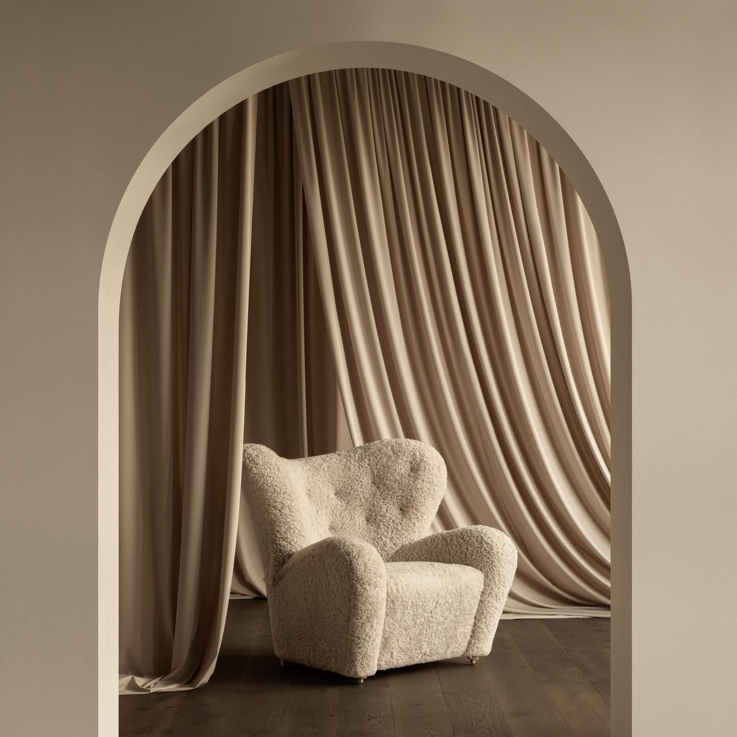 Sessel DER MÜDE MANN beige