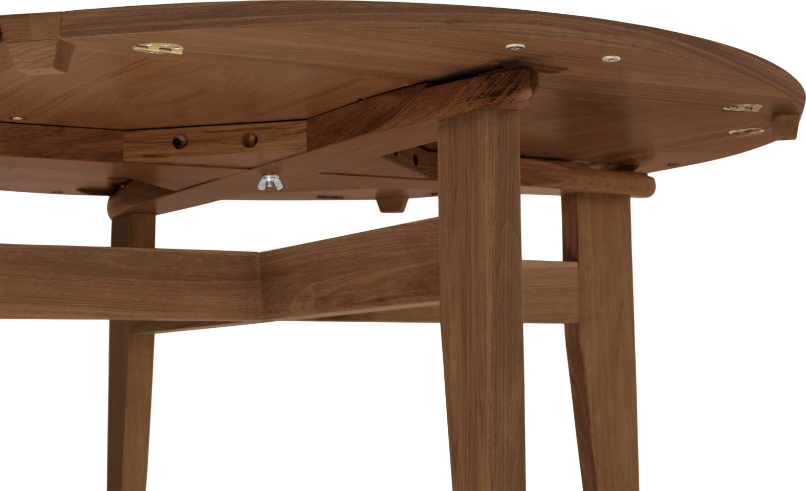 Extendable table B-TABLE walnut wood