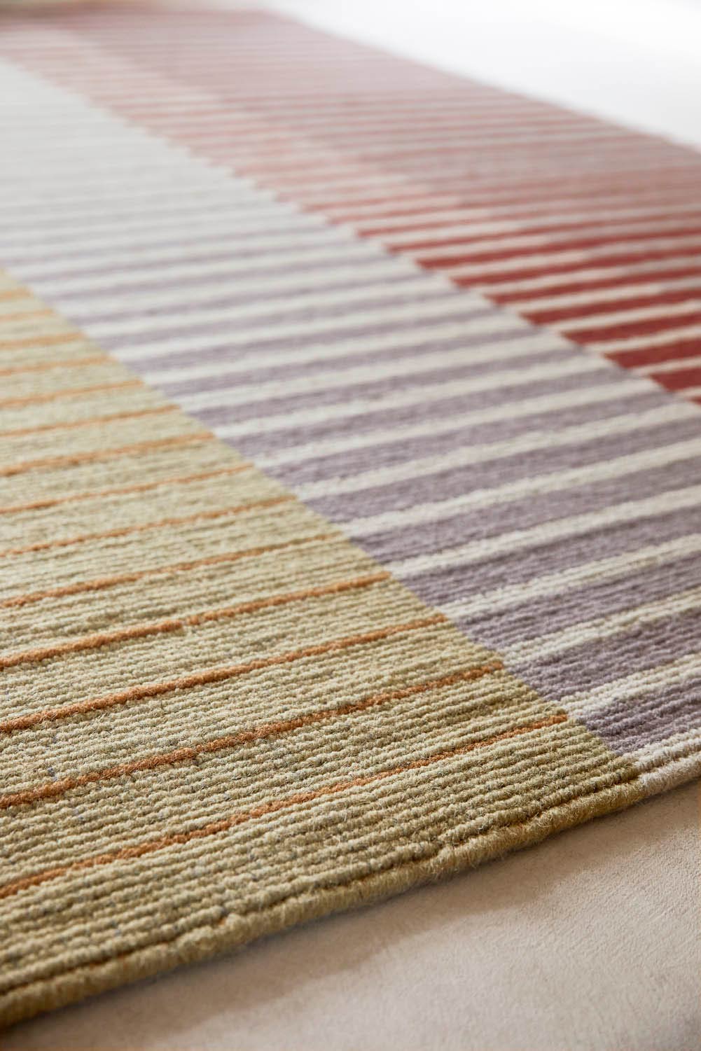 Artisan Focus rot-gelbe Teppich