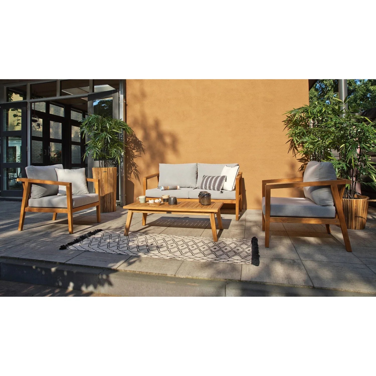 Lucca garden set Teak wood