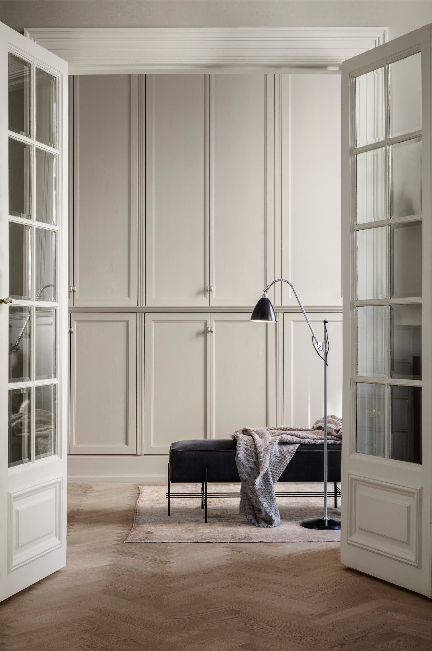 BESTLITE BL3 Chrome Reading Floor Lamp