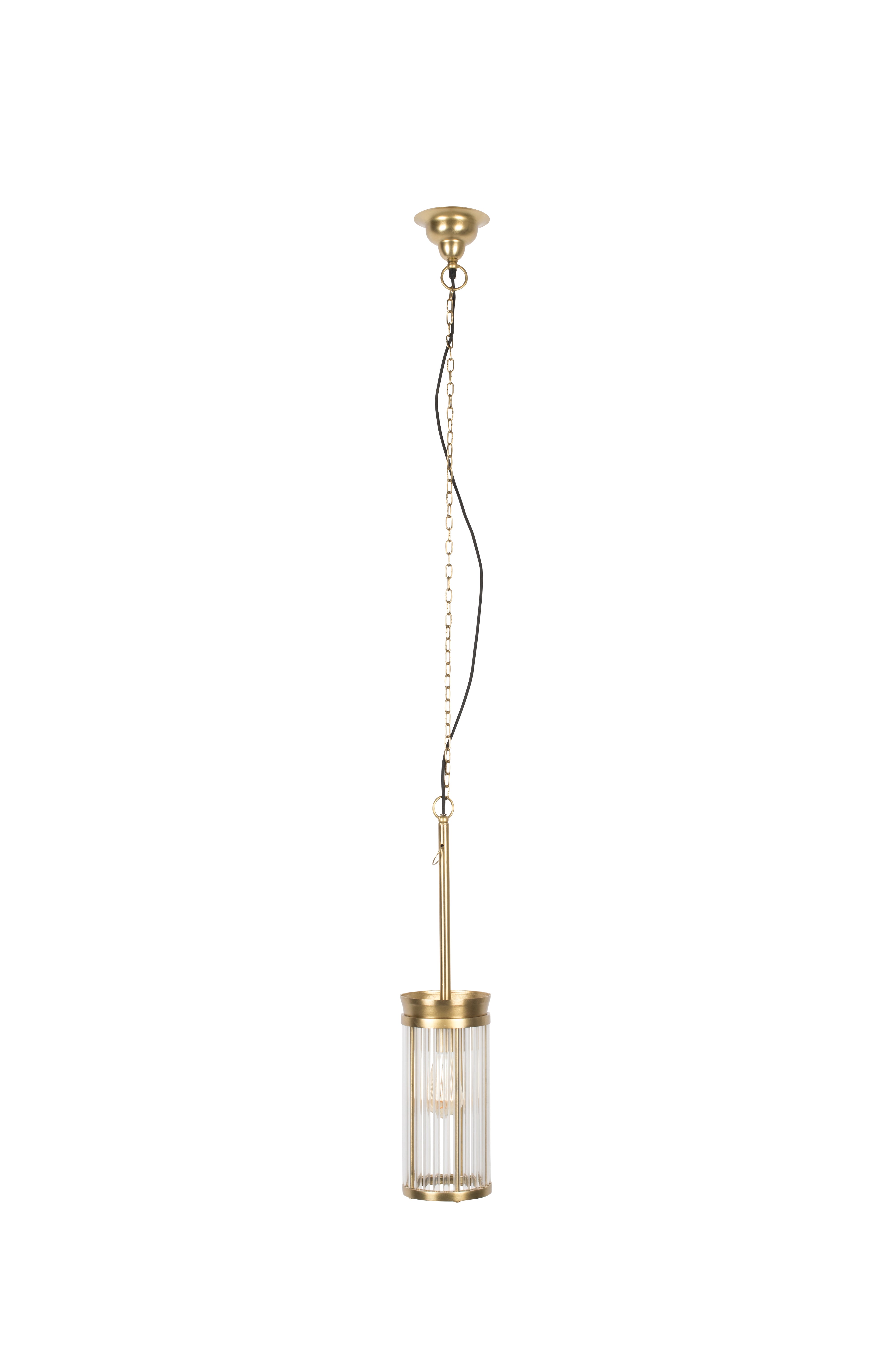 Pendant lamp ANGEL ON FIRE gold