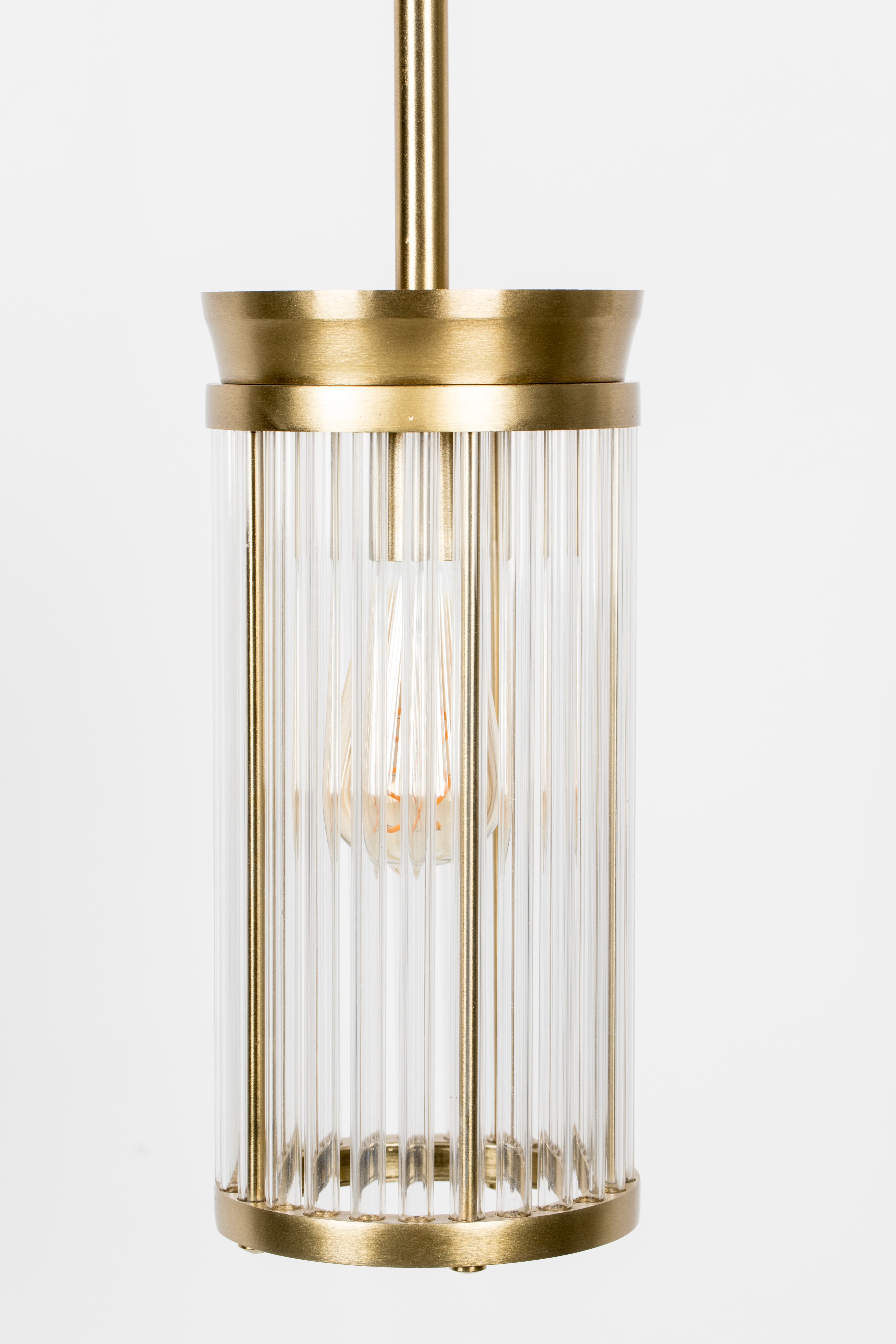 Pendant lamp ANGEL ON FIRE gold