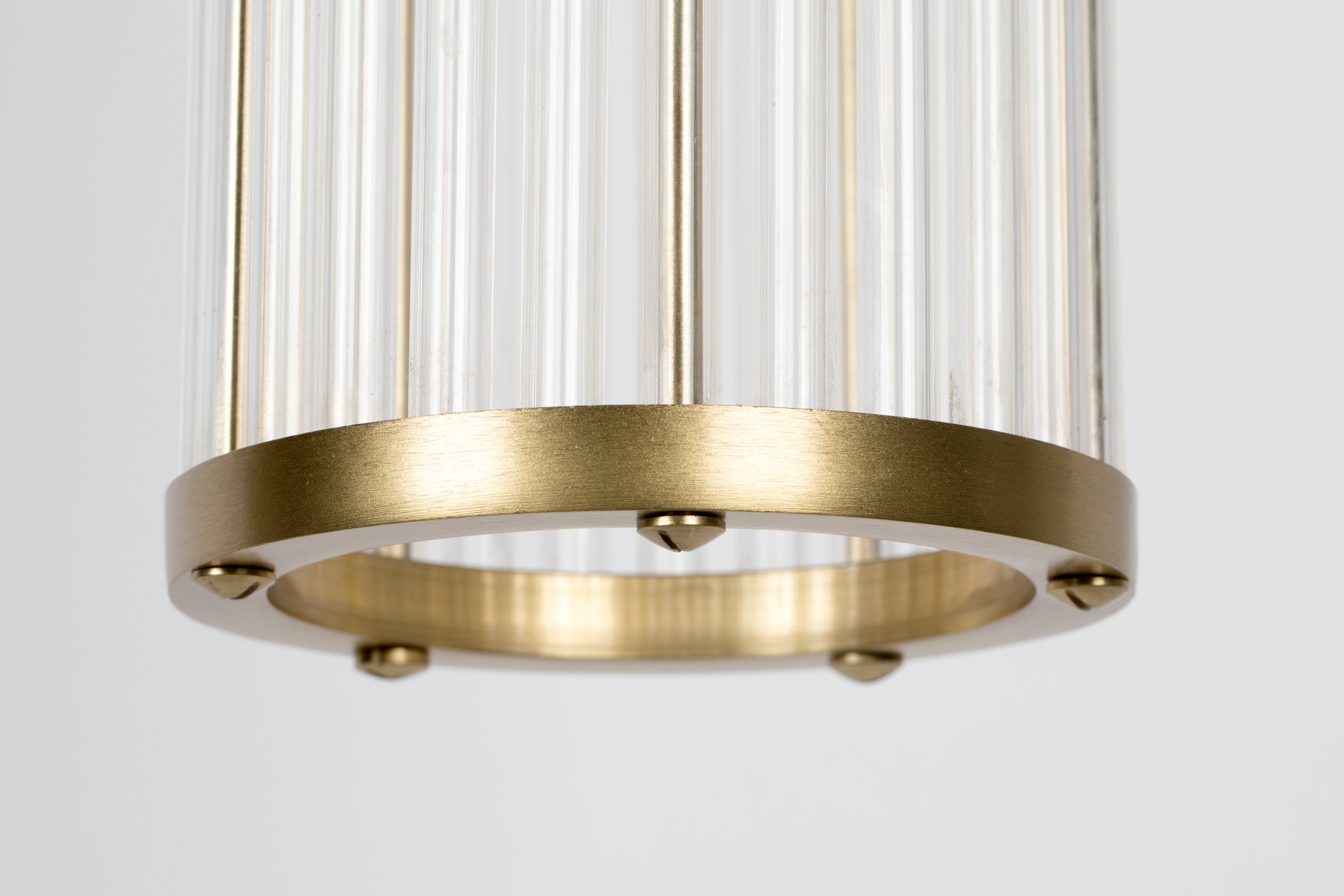 Pendant lamp ANGEL ON FIRE gold