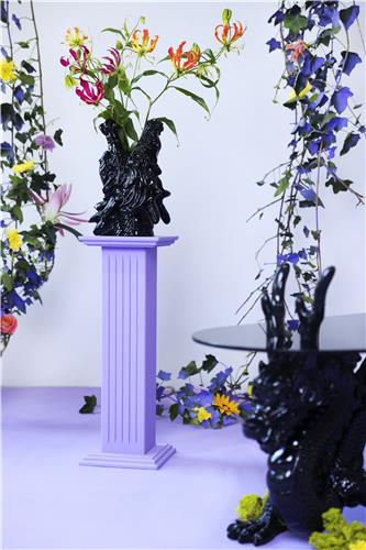 DRAGONIZED BASTERD vase black