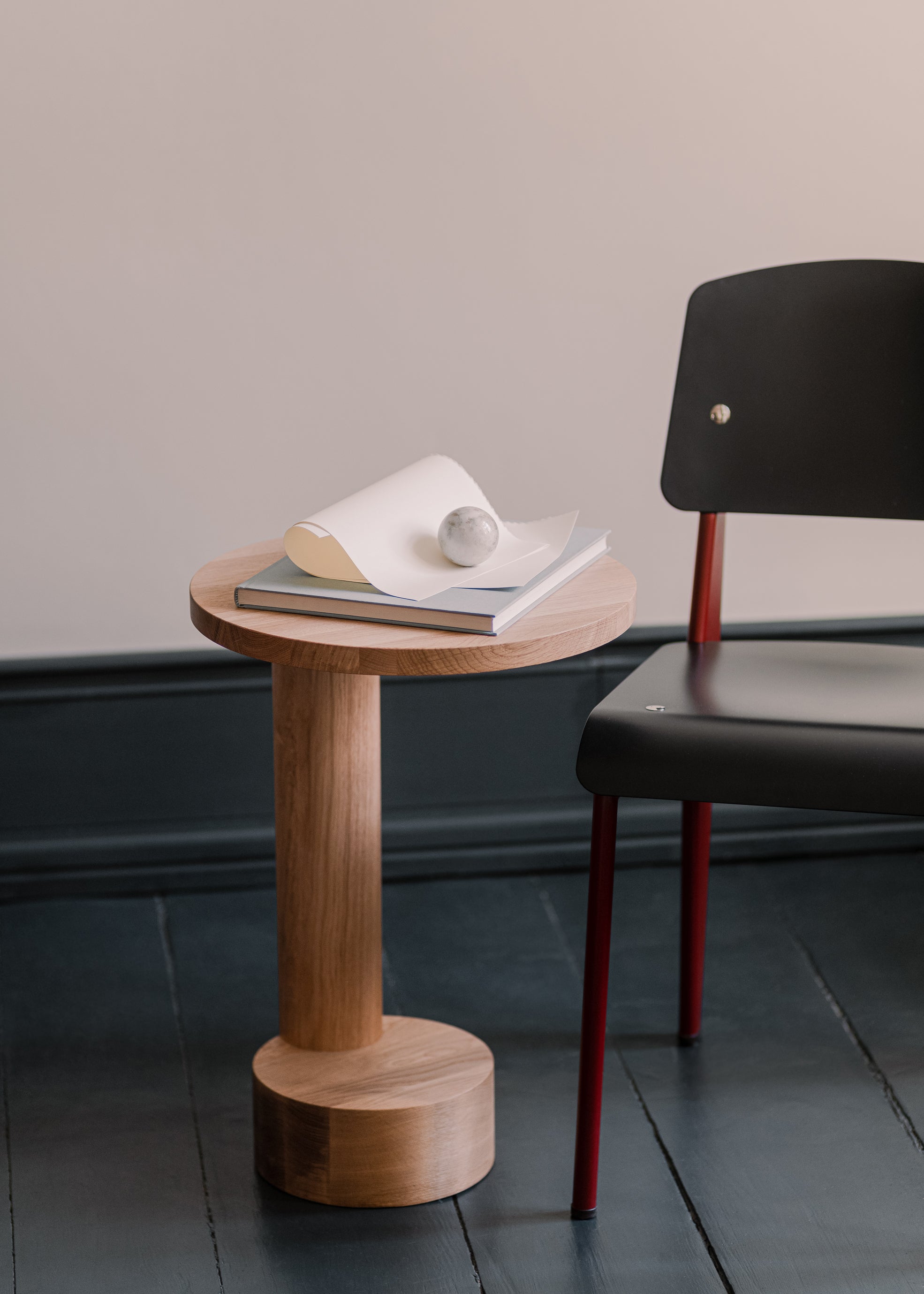 BOLD Cream Side Table