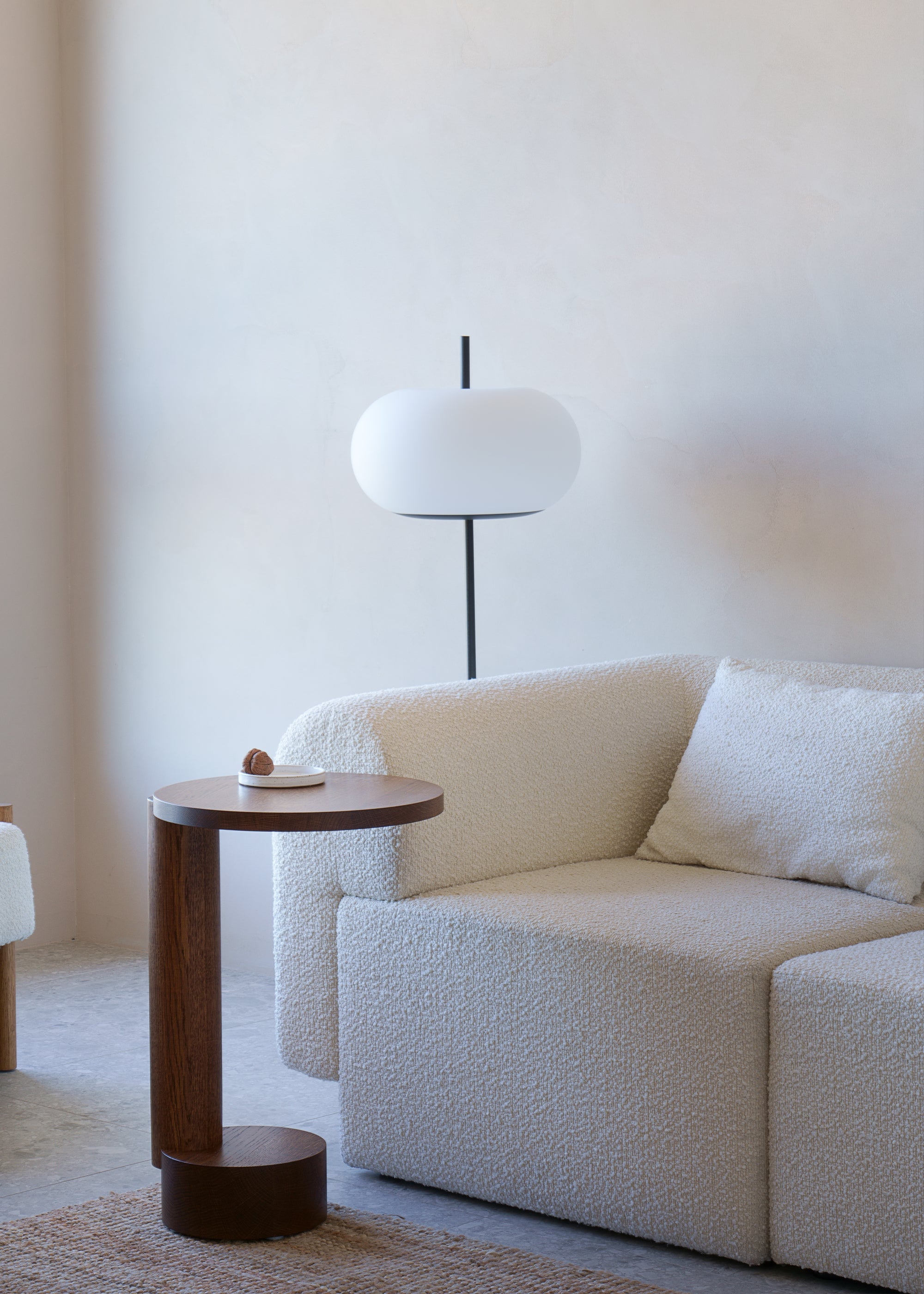 BOLD Cream Side Table