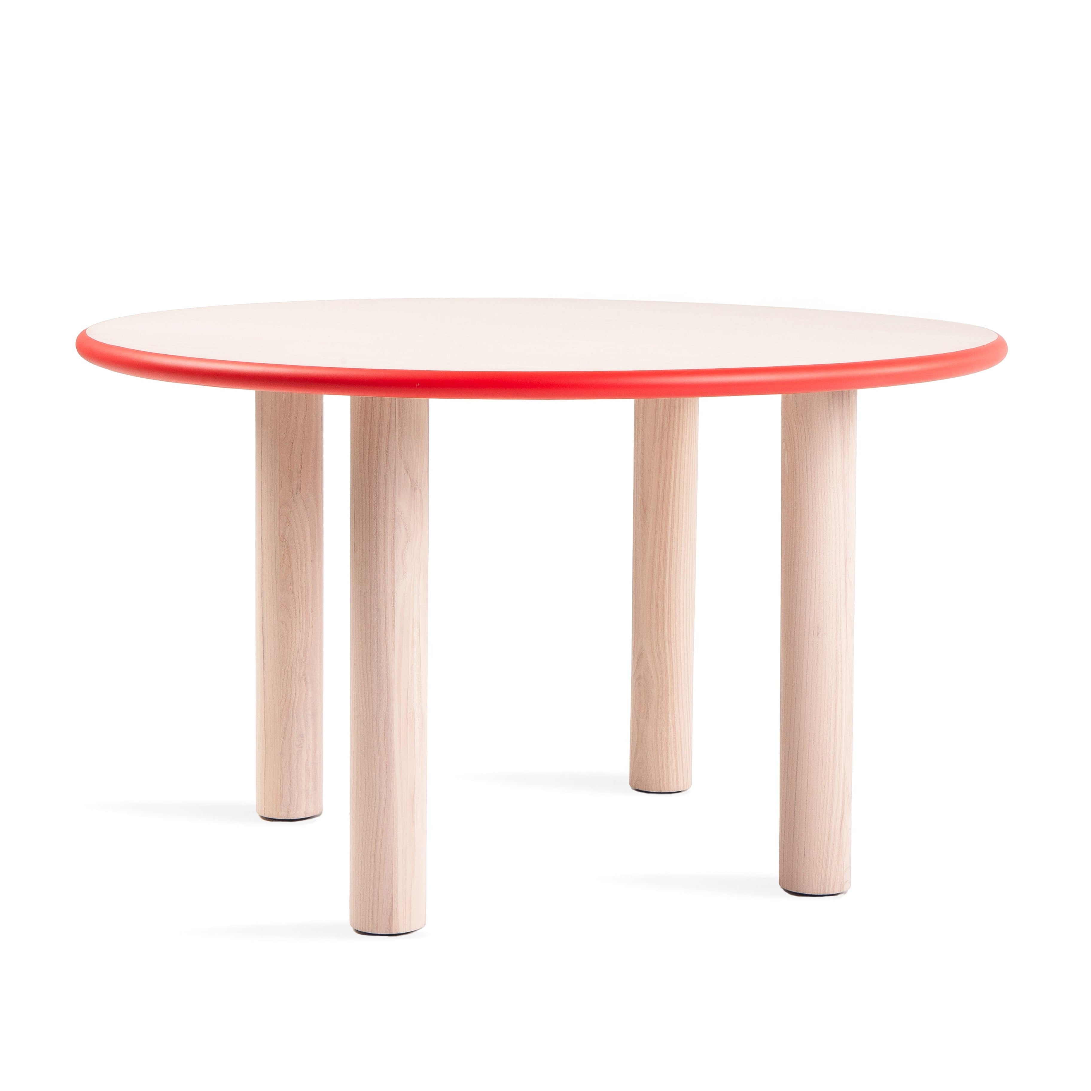 Round Children's Table BABY PAUL Natural Ash Wood