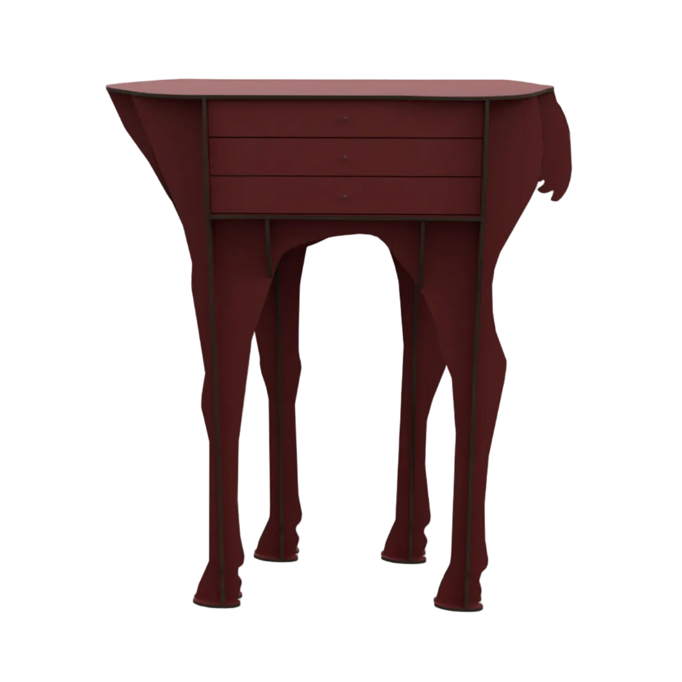 BAMBI Console in Burgundy