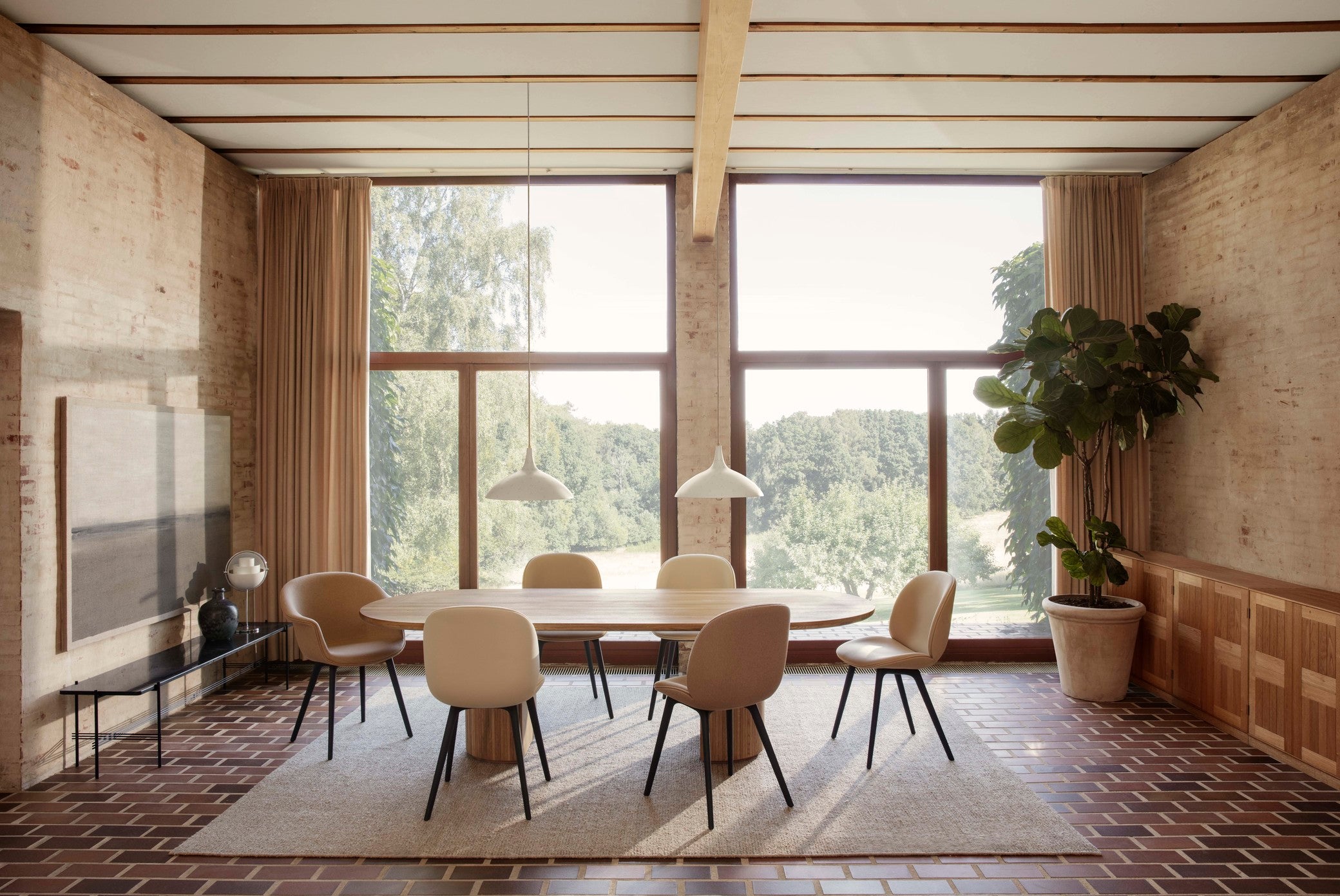 Pendant lamp 1965 gold