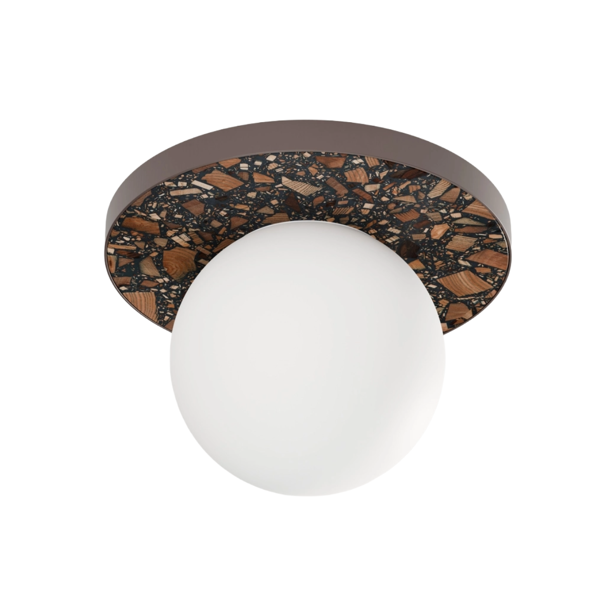 LEGRA brown ceiling light