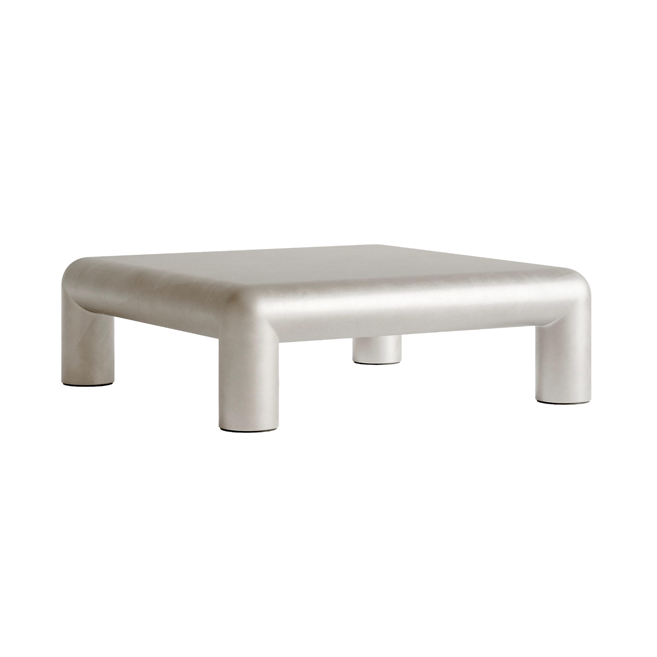 CUBIO Aluminum Coffee Table