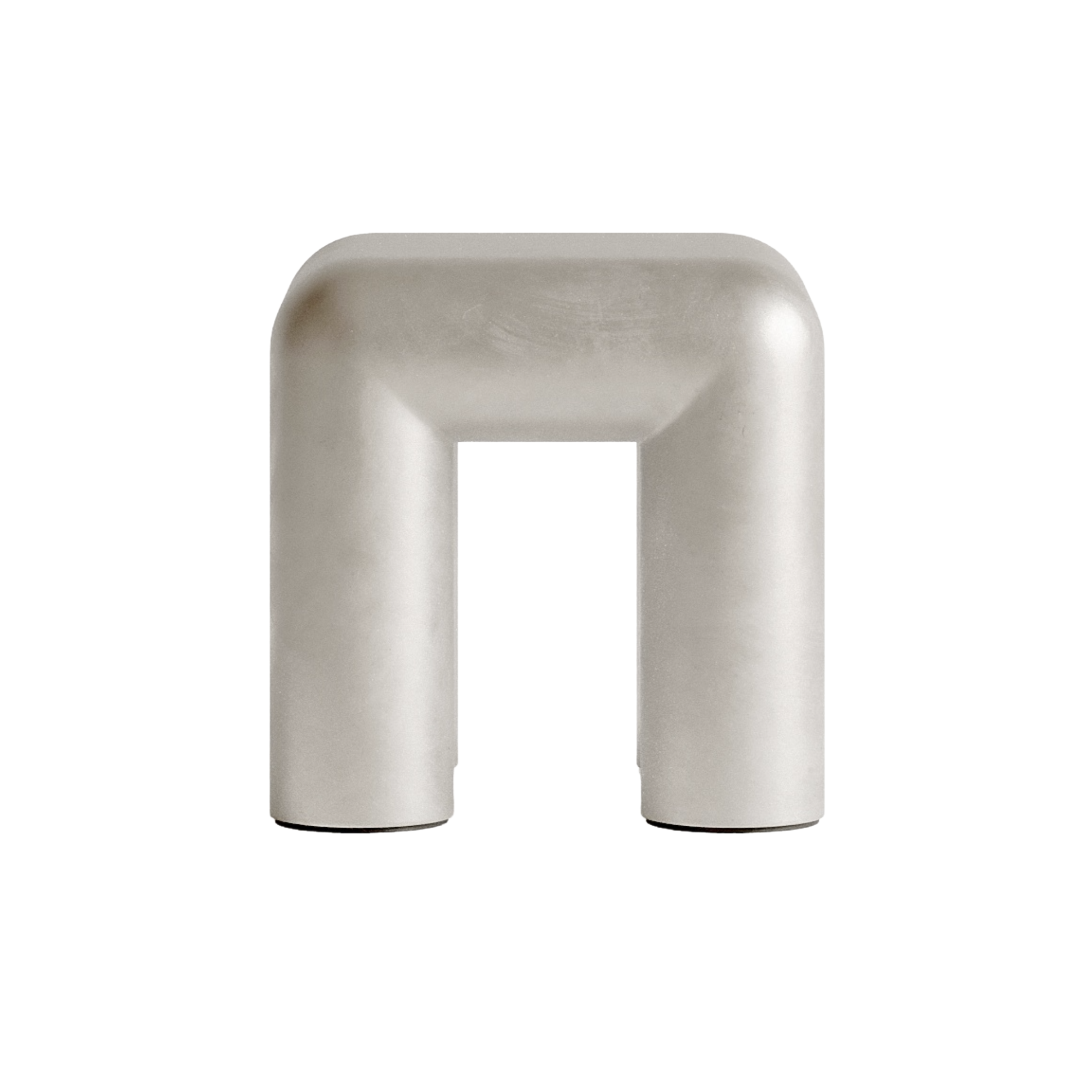 CUBIO Aluminum Side Table