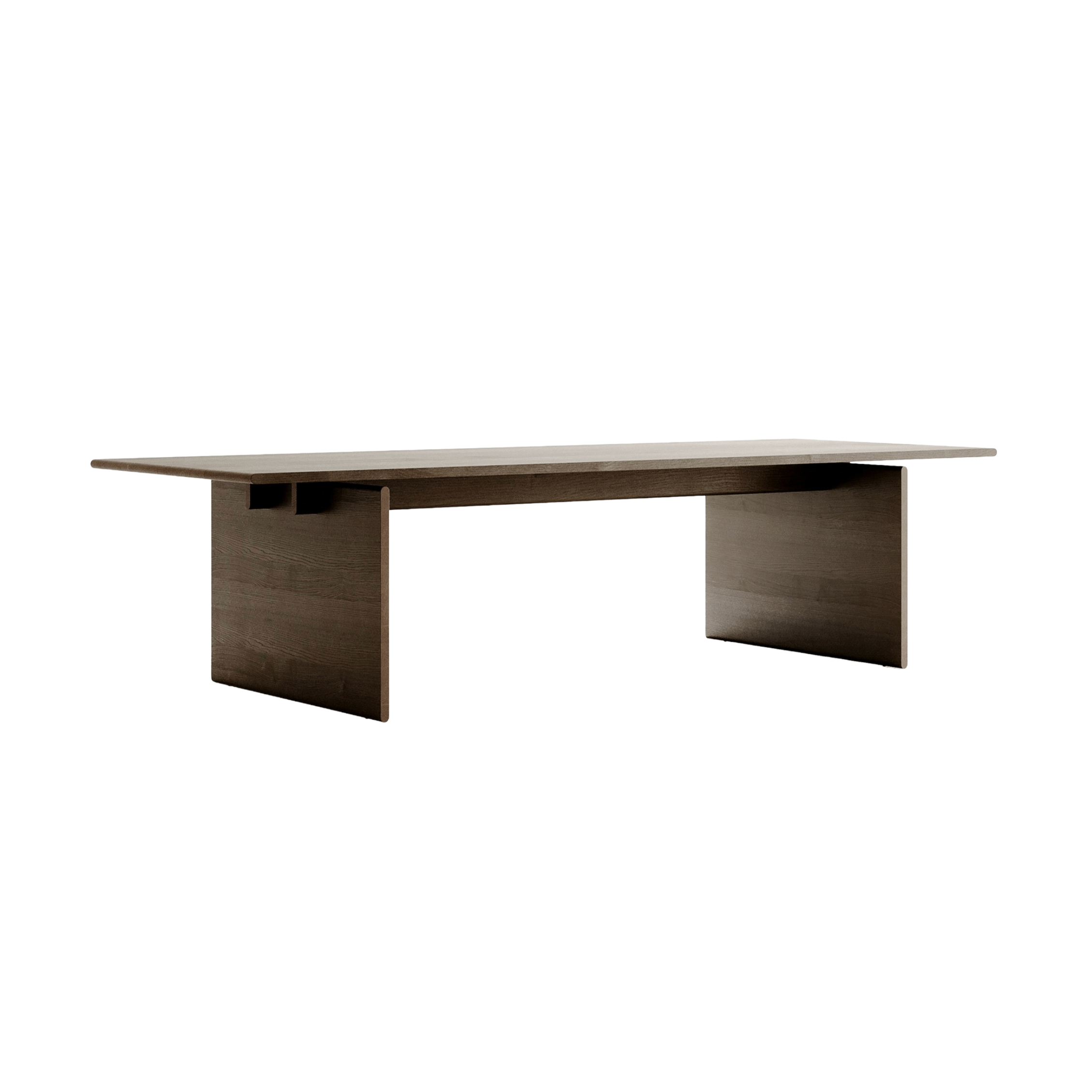 NOMEN oak veneer table