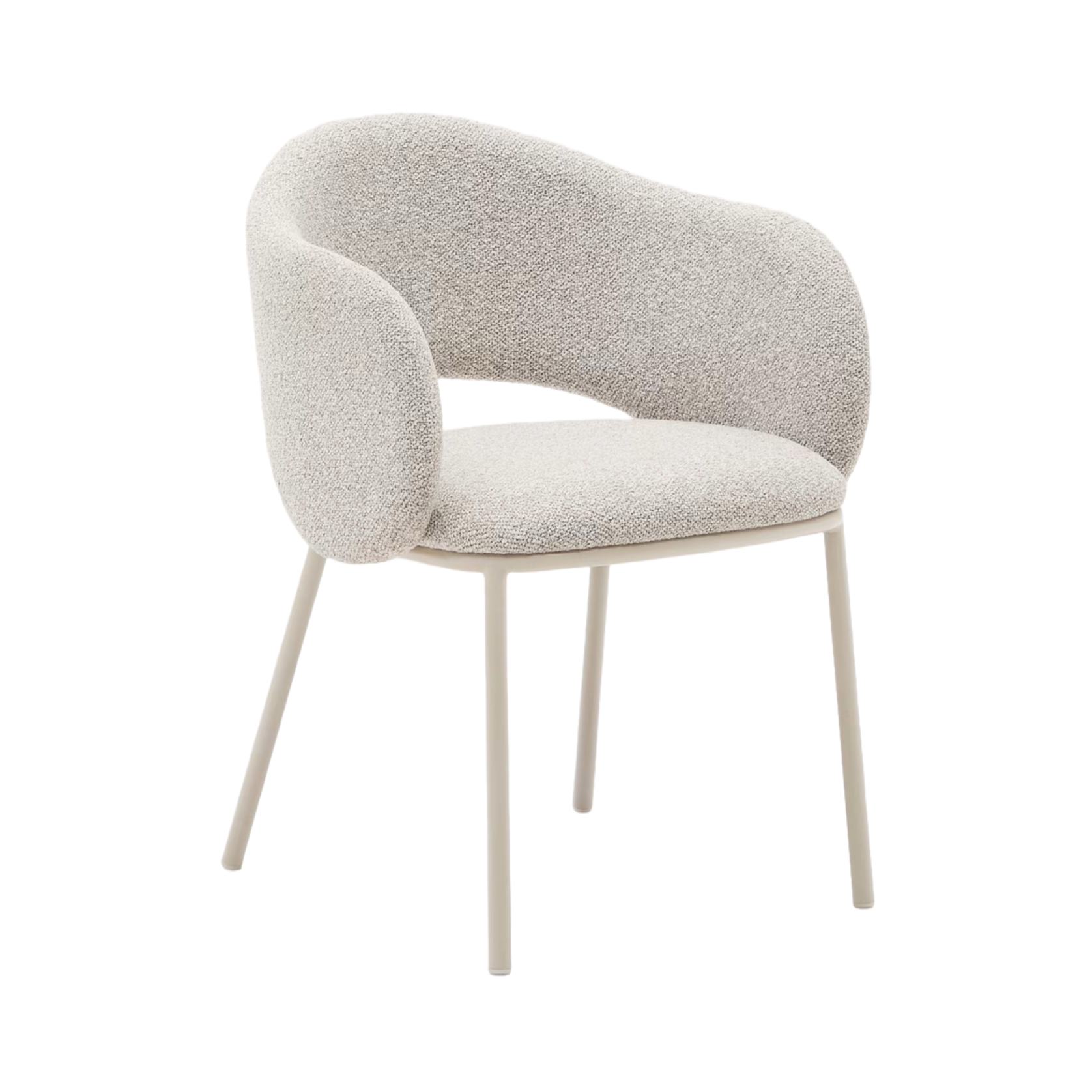 MAINA chair beige chenille