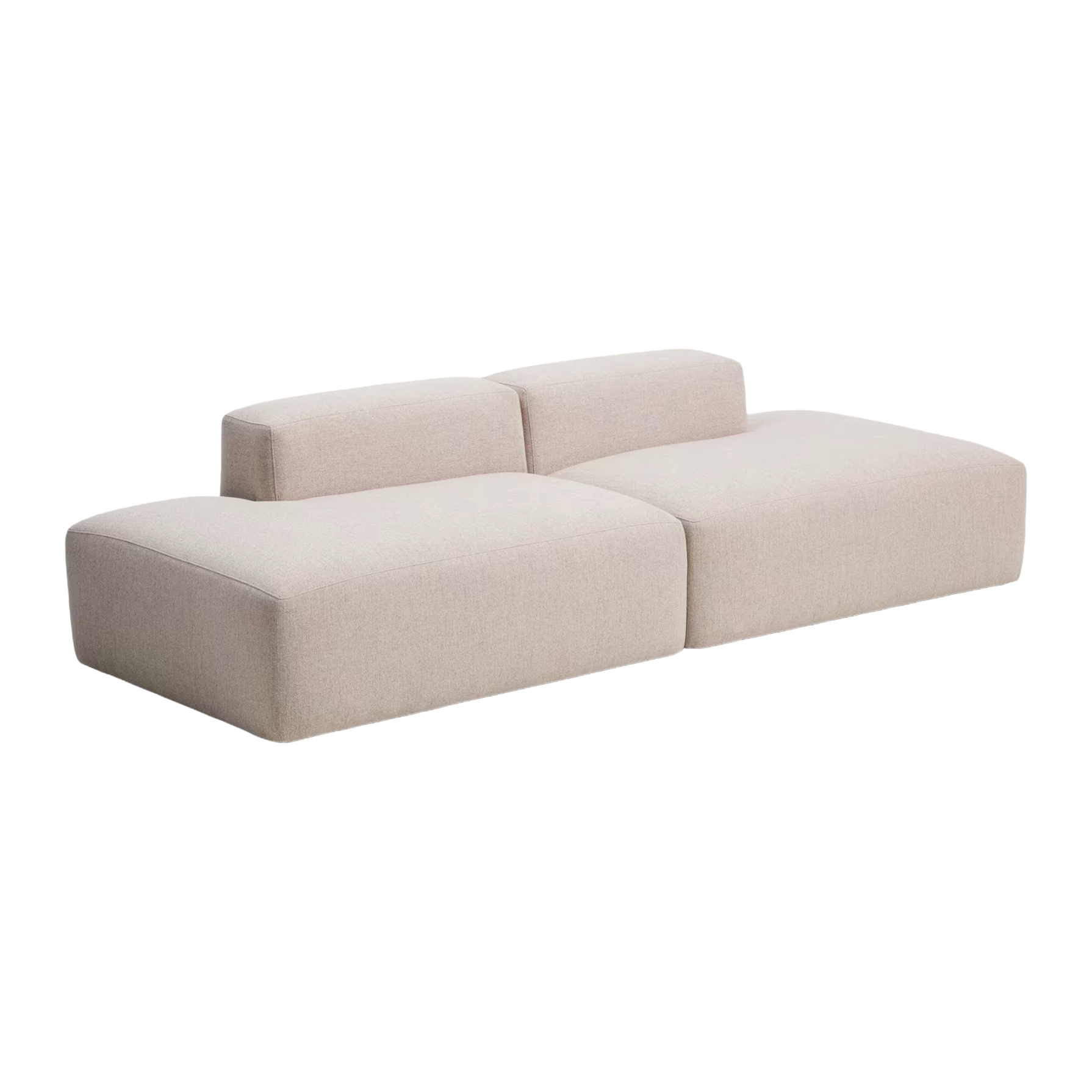 Sofa 3-osobowa BLOK beżowy szenil
