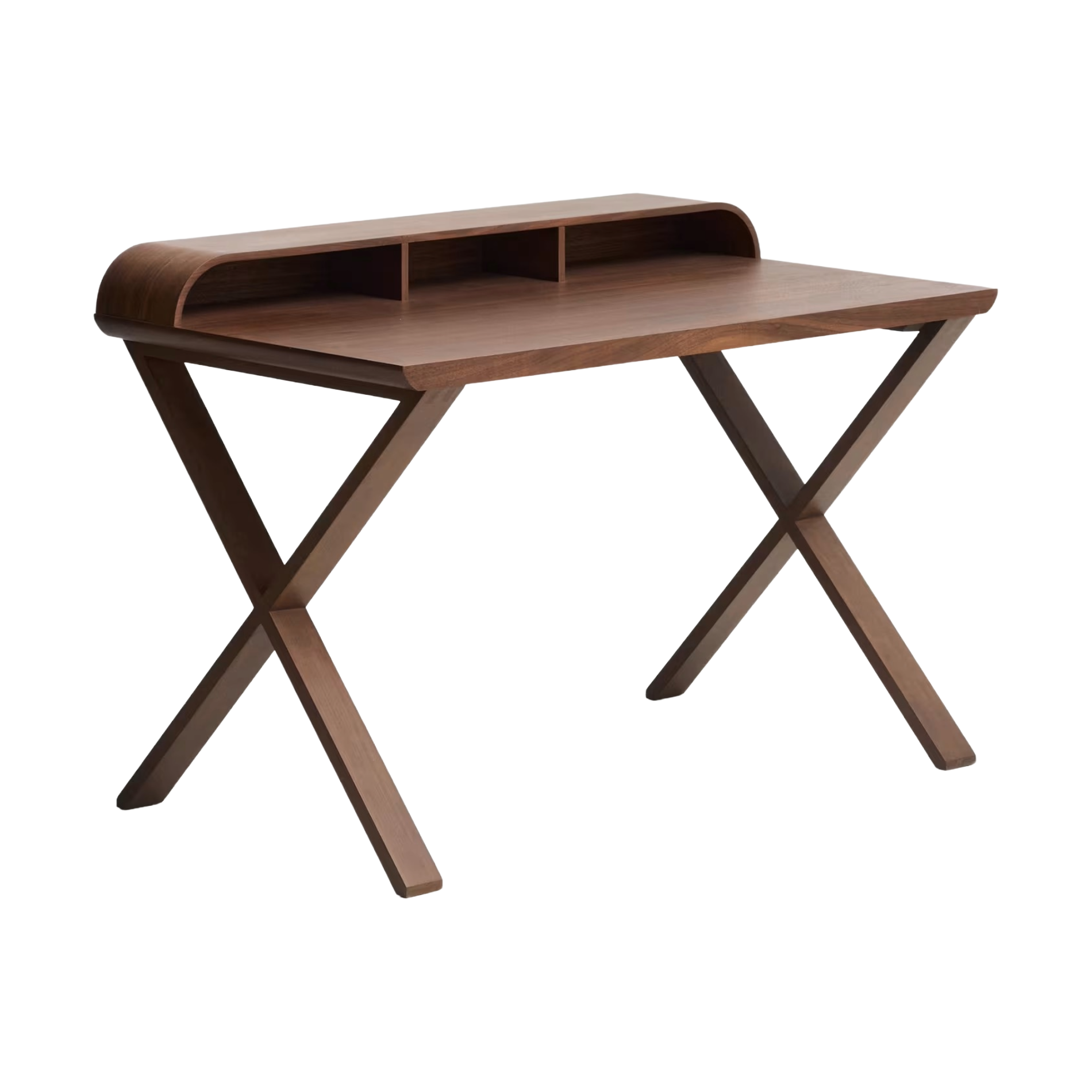 DILARE Desk in Walnut Finish