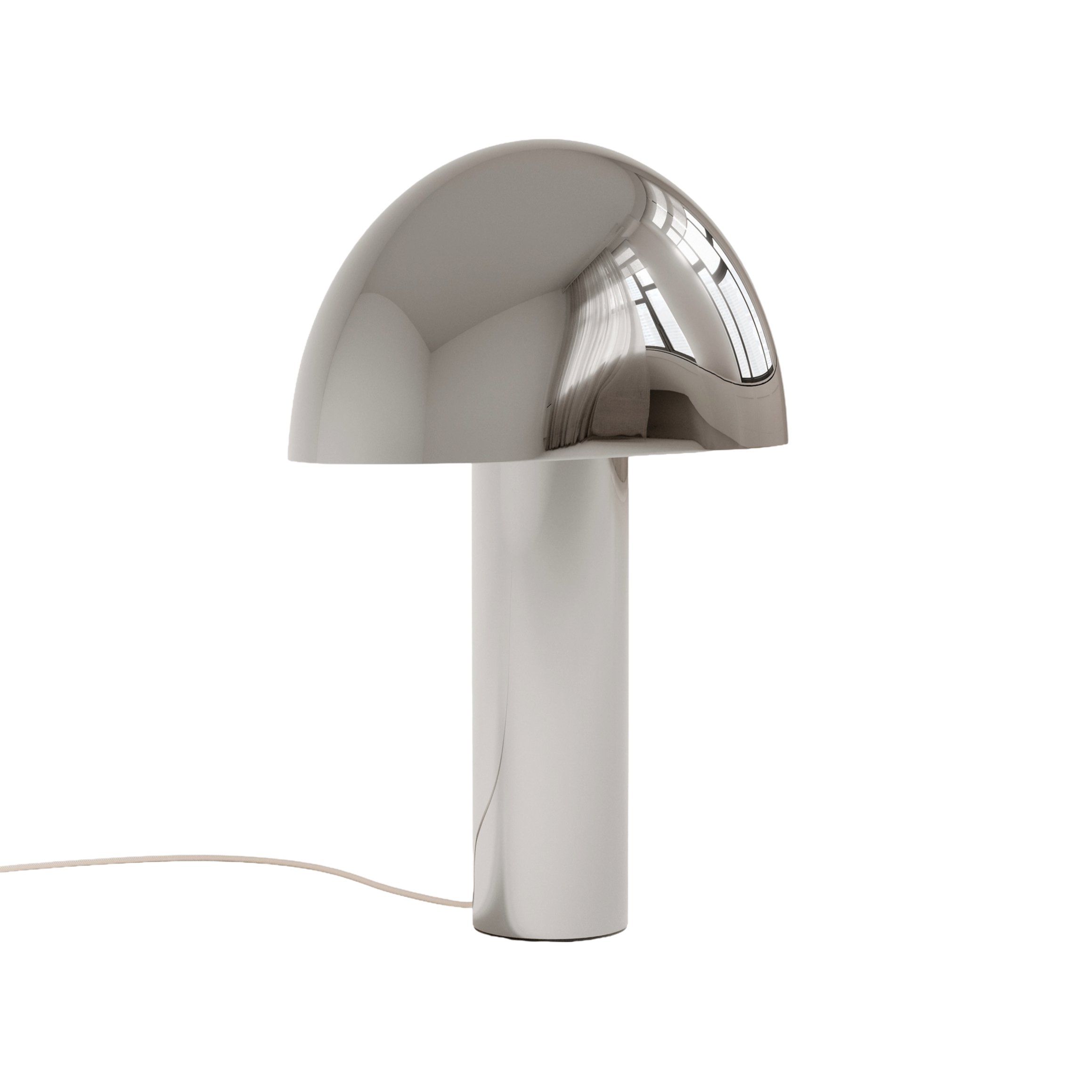 Aglow Table Lamp Nickel