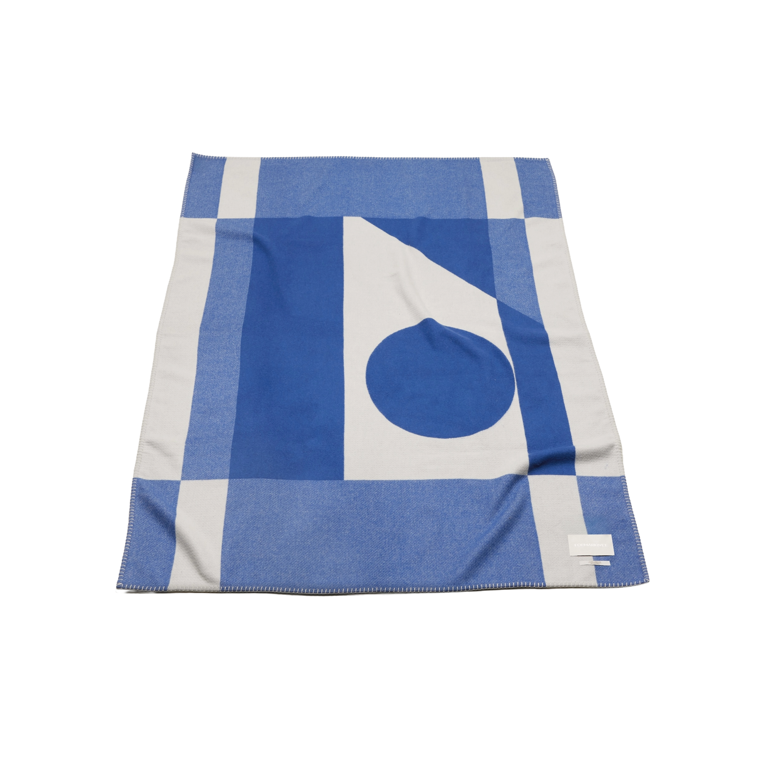 Koc BIG LOGO blau-beige