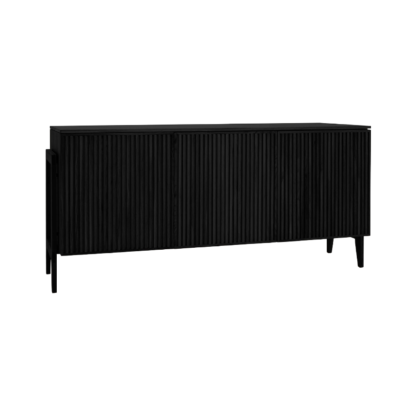 PHAB Chest of Drawers Black Oak