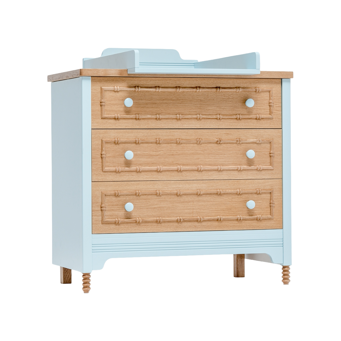 Children's dresser SOFIA 3 light blue