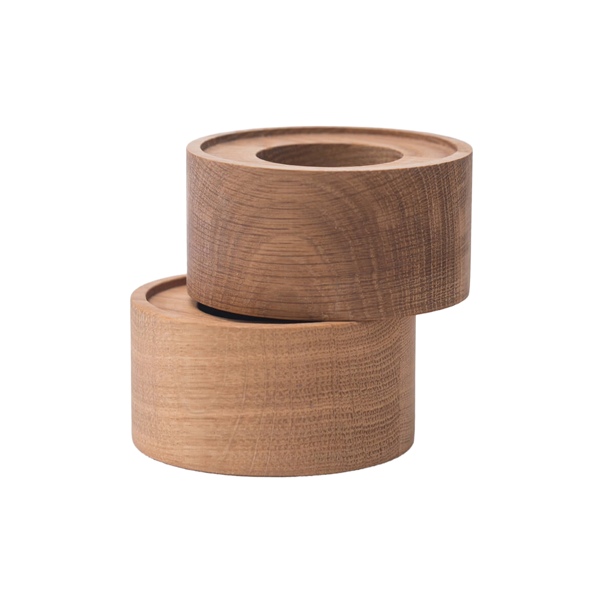 Enlightenment tealight holder set oak