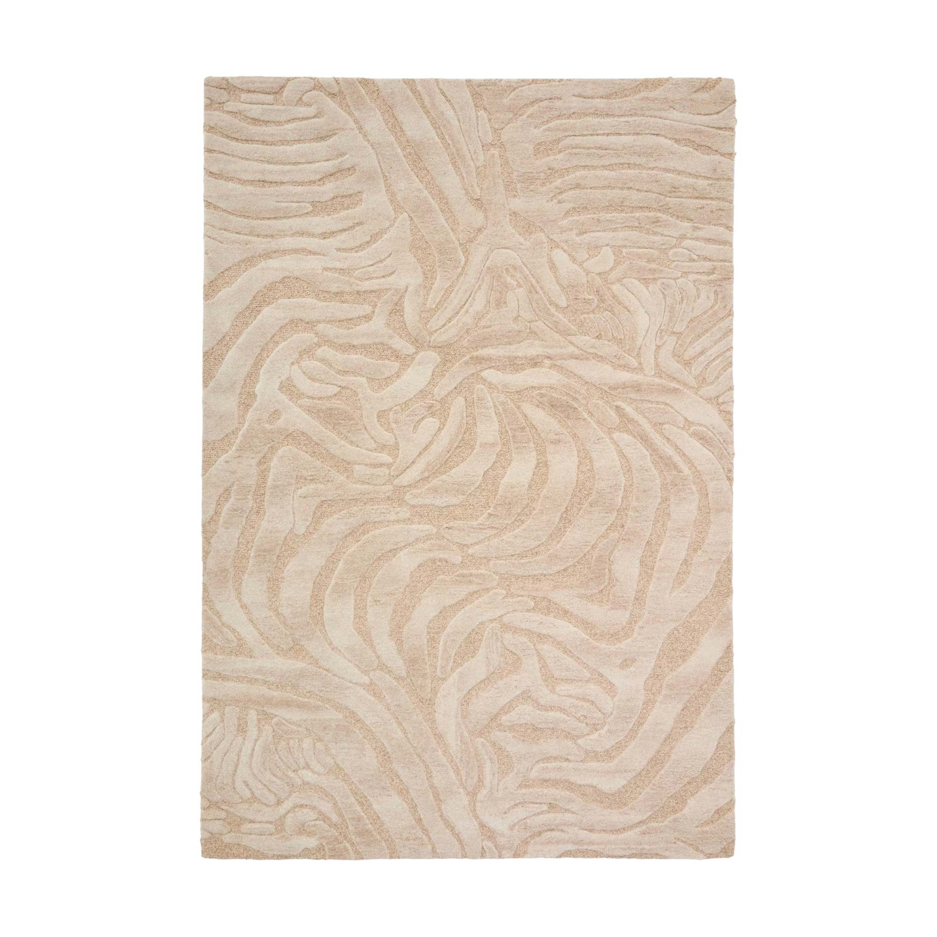 TRIBET jacquard rug beige