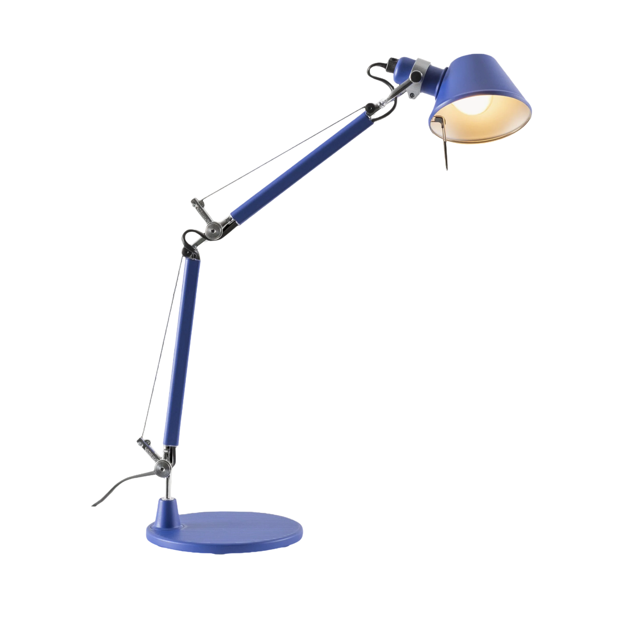 Adjustable Desk Lamp TOLOMEO MICRO COLOR MATTE Royal Blue