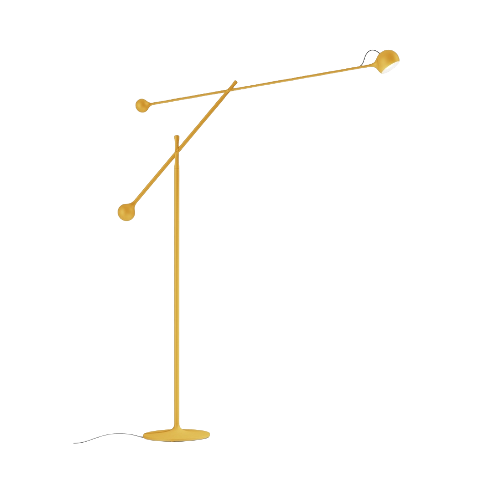 Adjustable Floor Lamp IXA Sunny Yellow