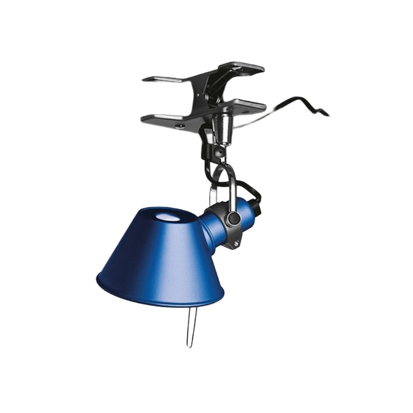 TOLOMEO PINZA MICRO Clip Lamp Blue