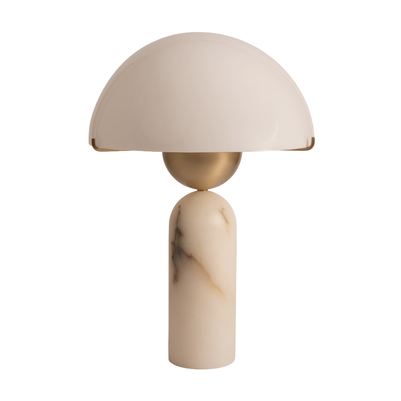 PEONO Table Lamp White Alabaster