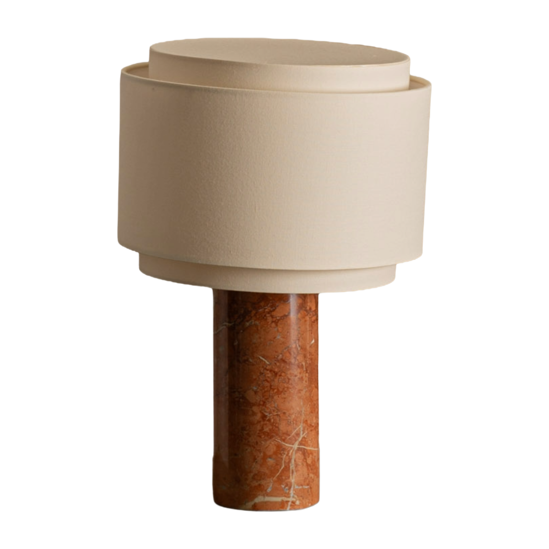 PIPITO DOUBLE table lamp red marble