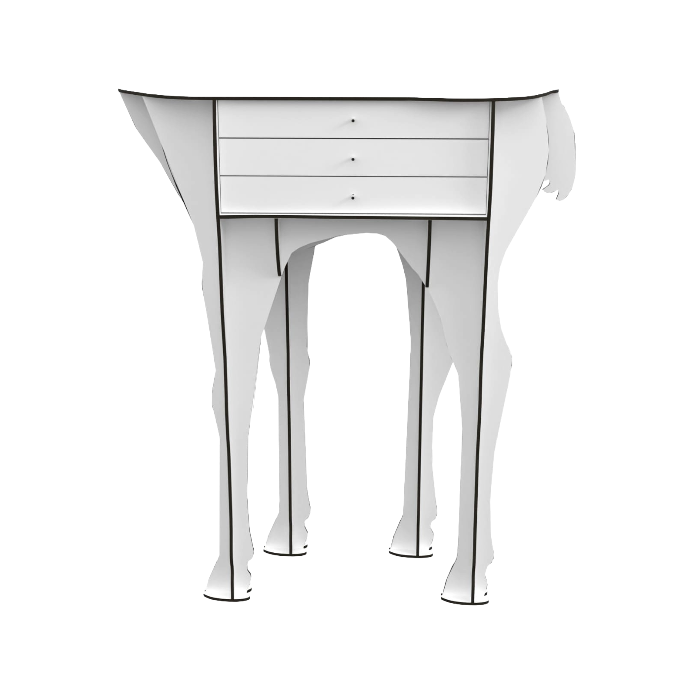 BAMBI Console in White