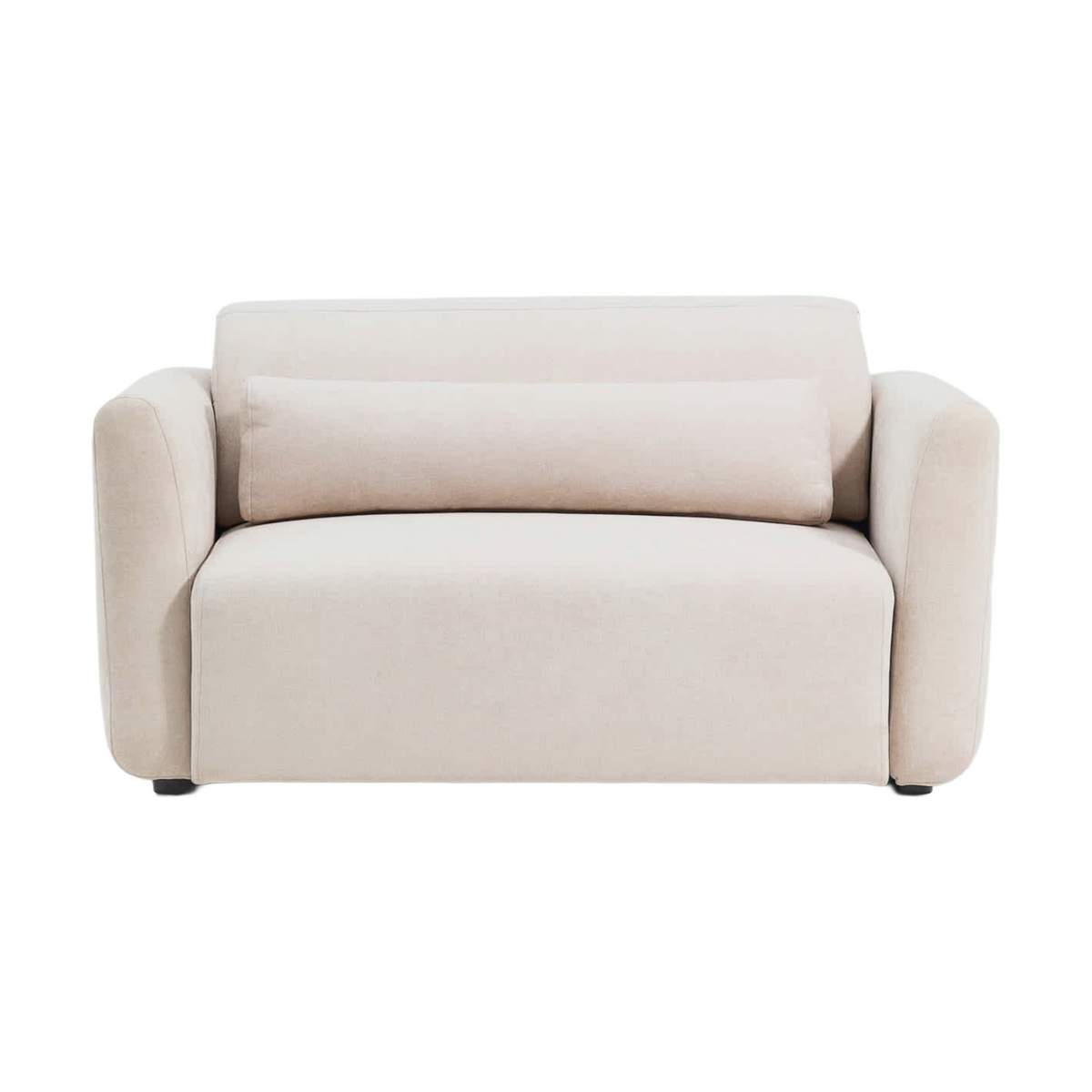 2-Seater Sofa with Electric Recline LARES Beige Chenille