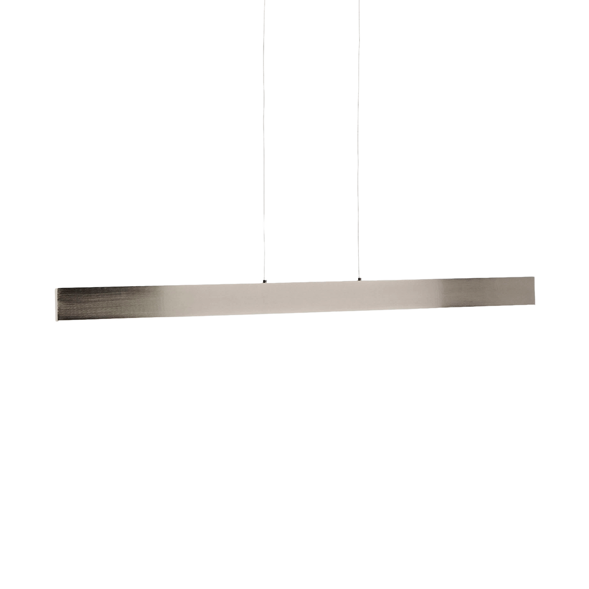 BOADELLA silver linear pendant lamp