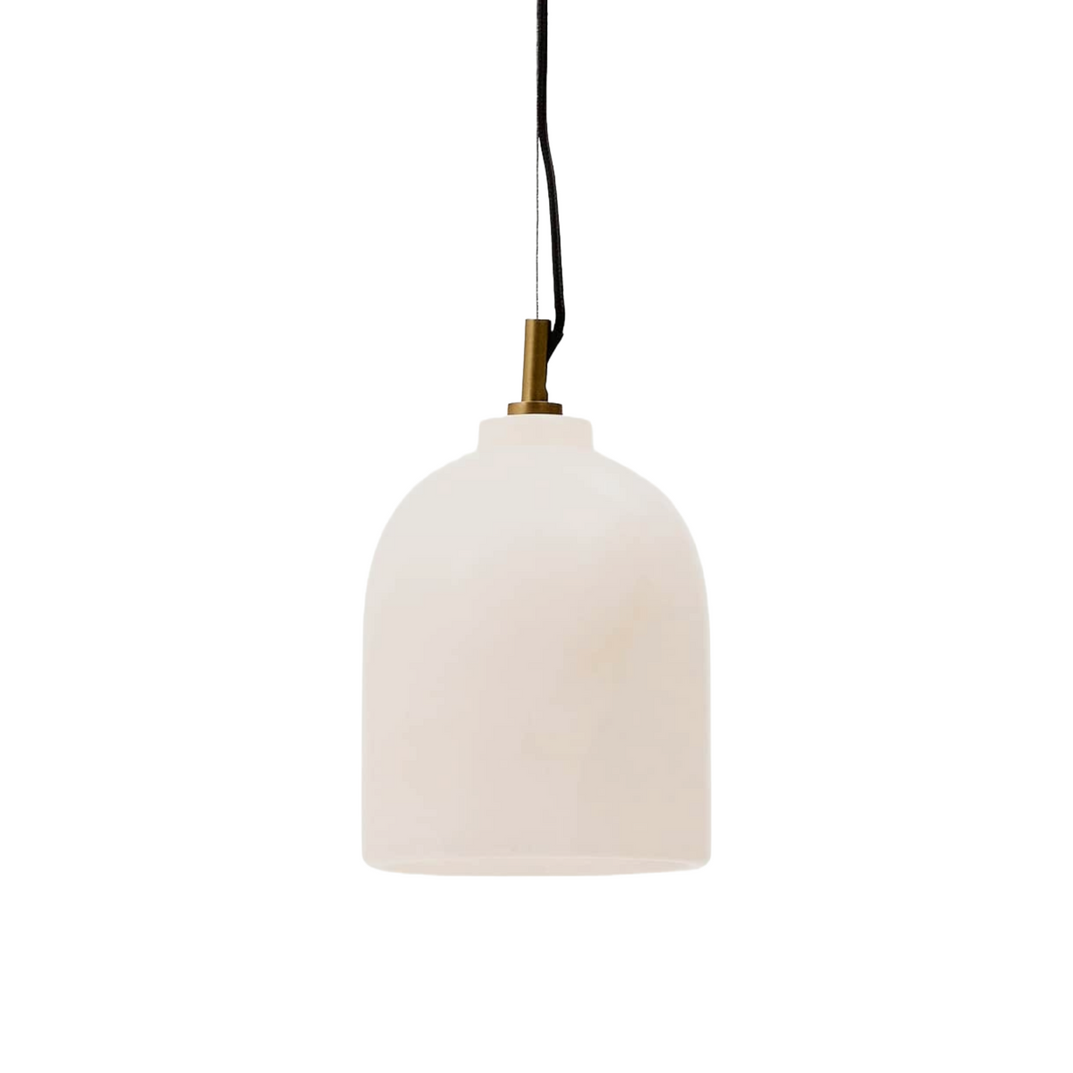SHENLI alabaster pendant lamp with brass finish
