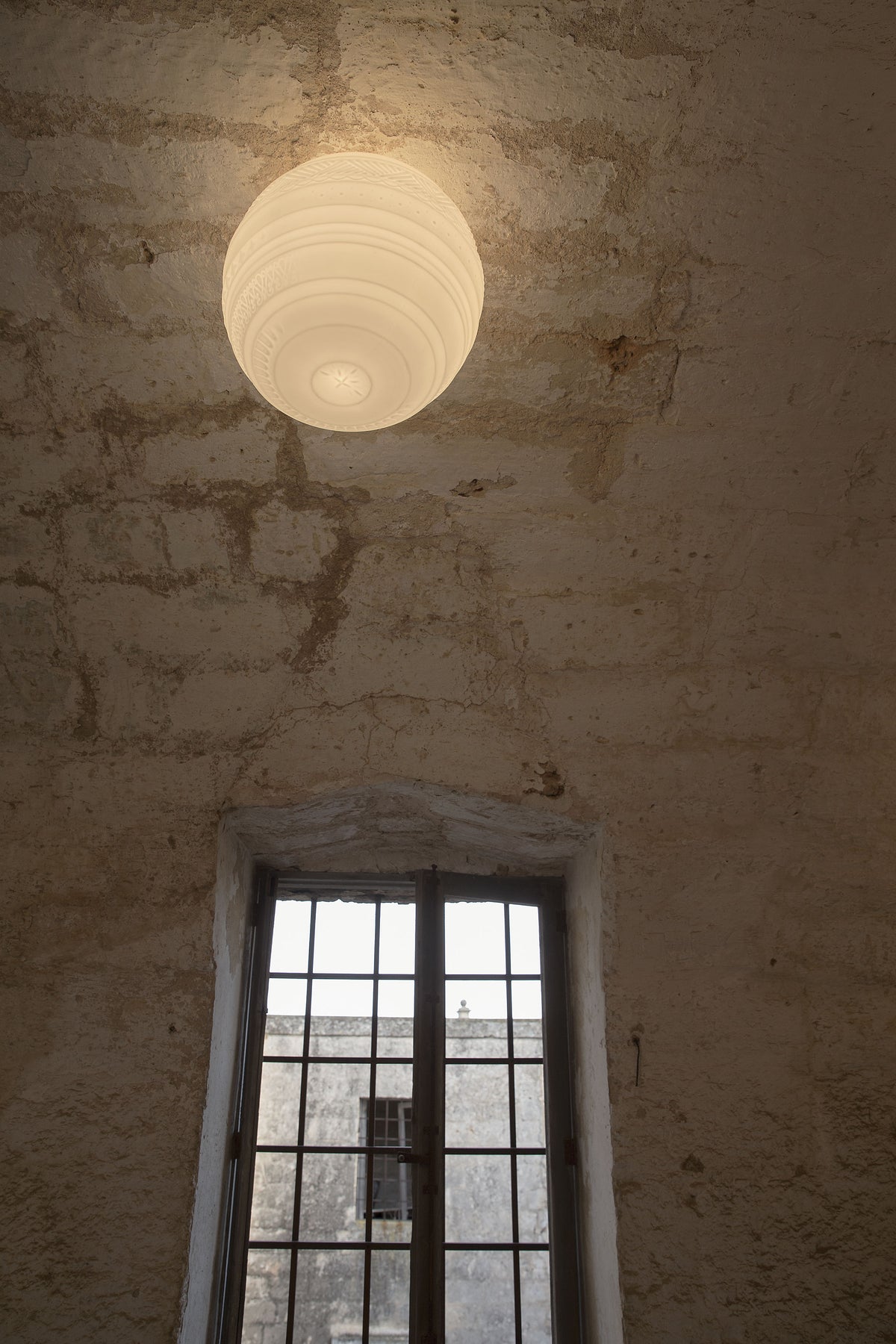 BRAILLE pendant lamp white