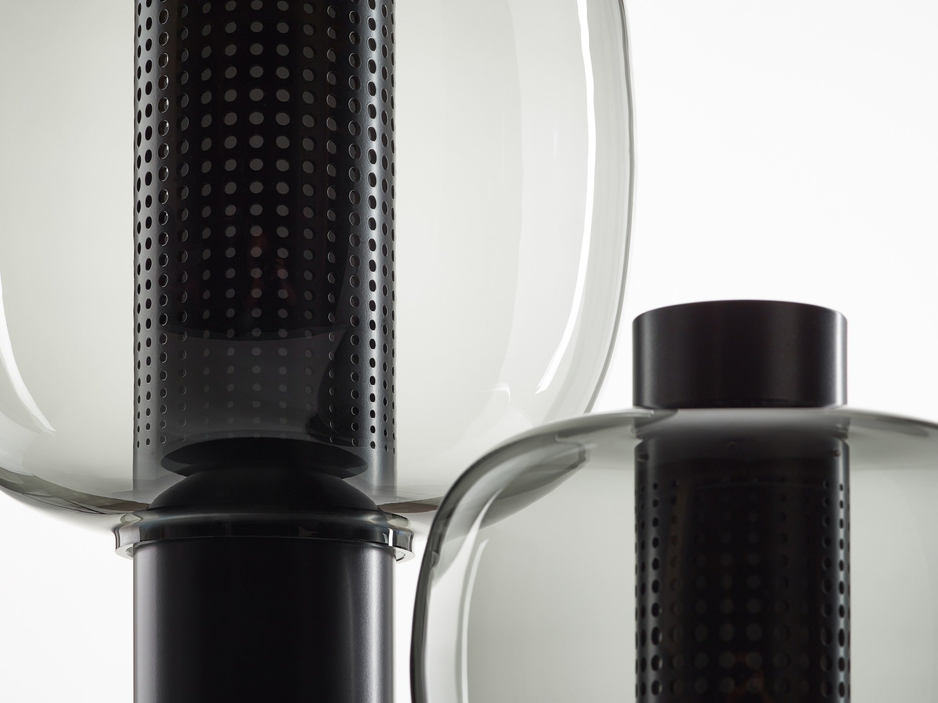 Stehlampe für den Außenbereich BONBORI aus geblasenem Glas