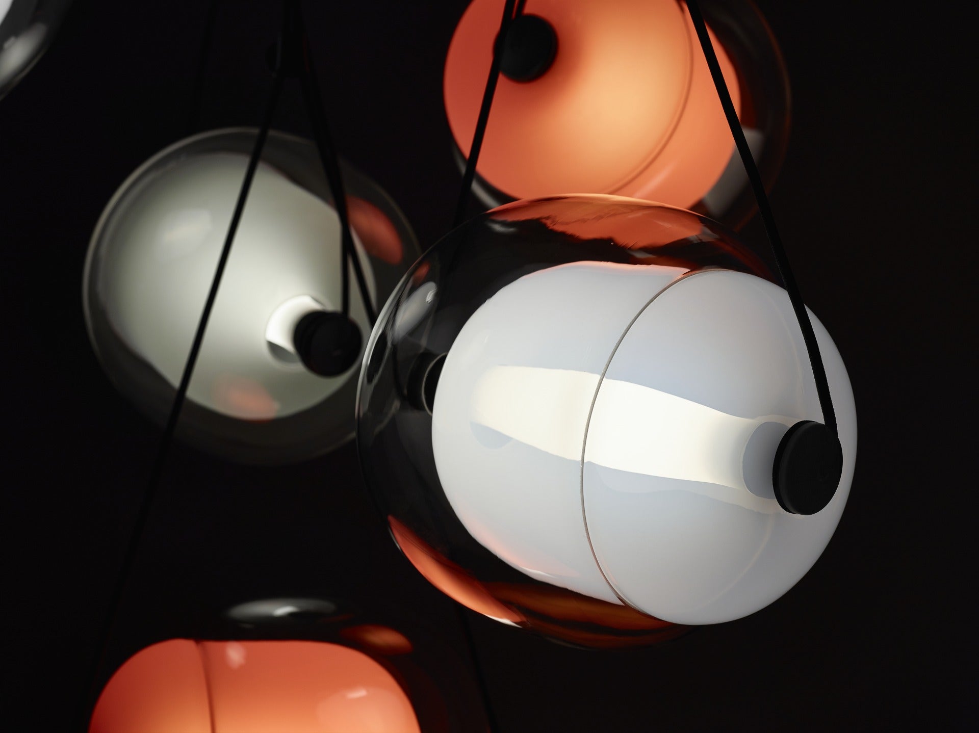 Capsula Hanging Lamp - Singles Outdoor glänzend